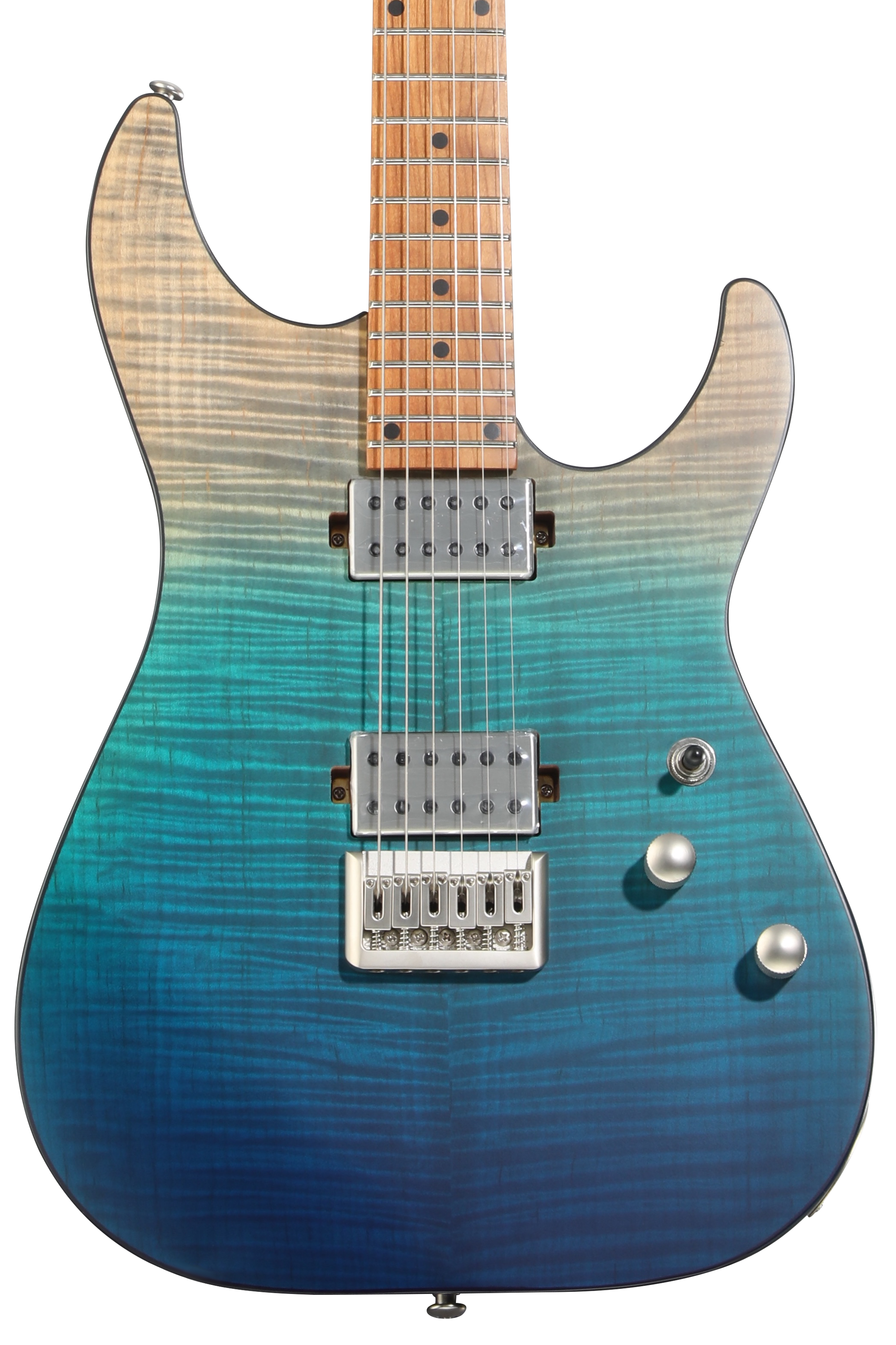 Schecter C-1 Standard Plus Electric Guitar - Blue Fade | Sweetwater