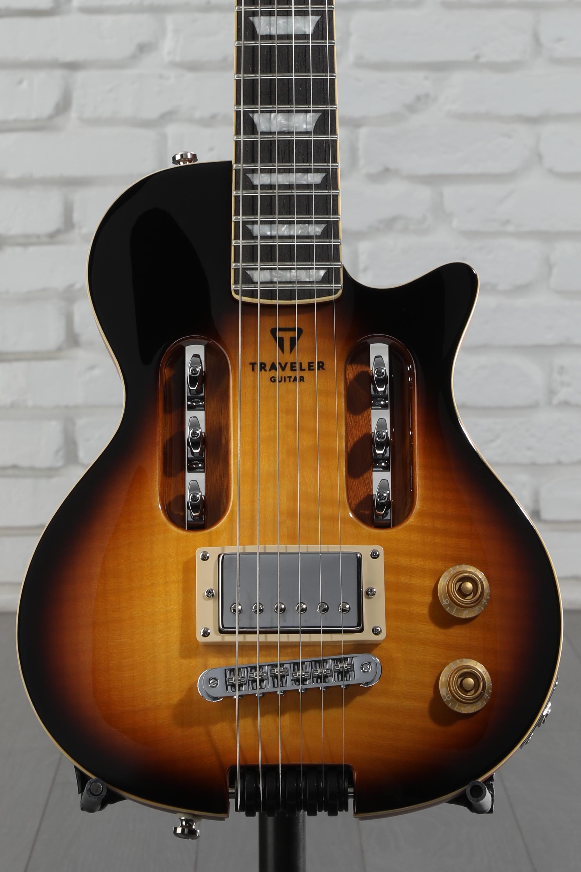 Traveler Guitar EG-1 Deluxe Electric Guitar - Tobacco Burst