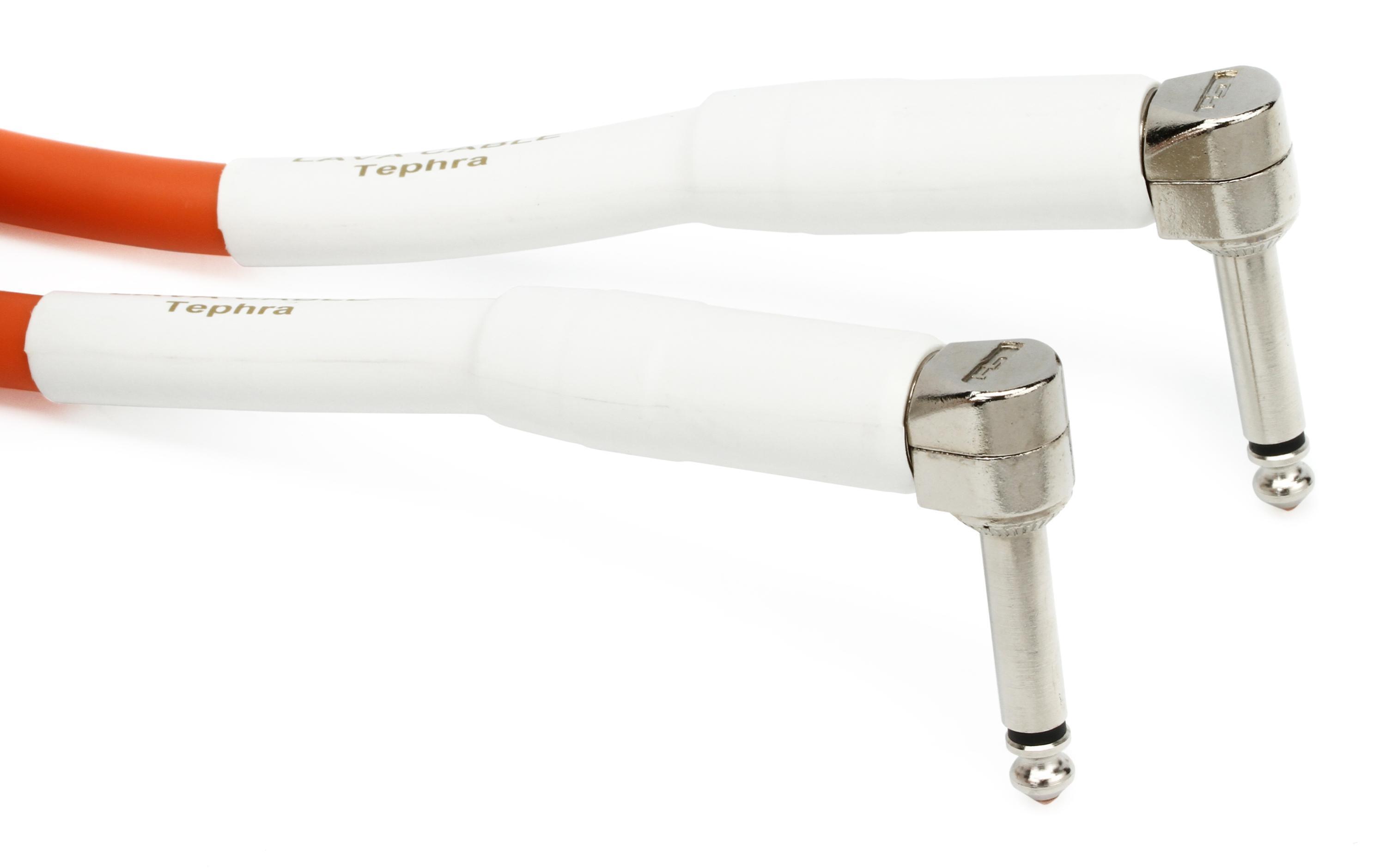 Photo of Lava Cable Tephra TS-TS Speaker Cable - 3 foot - Angled to Angled