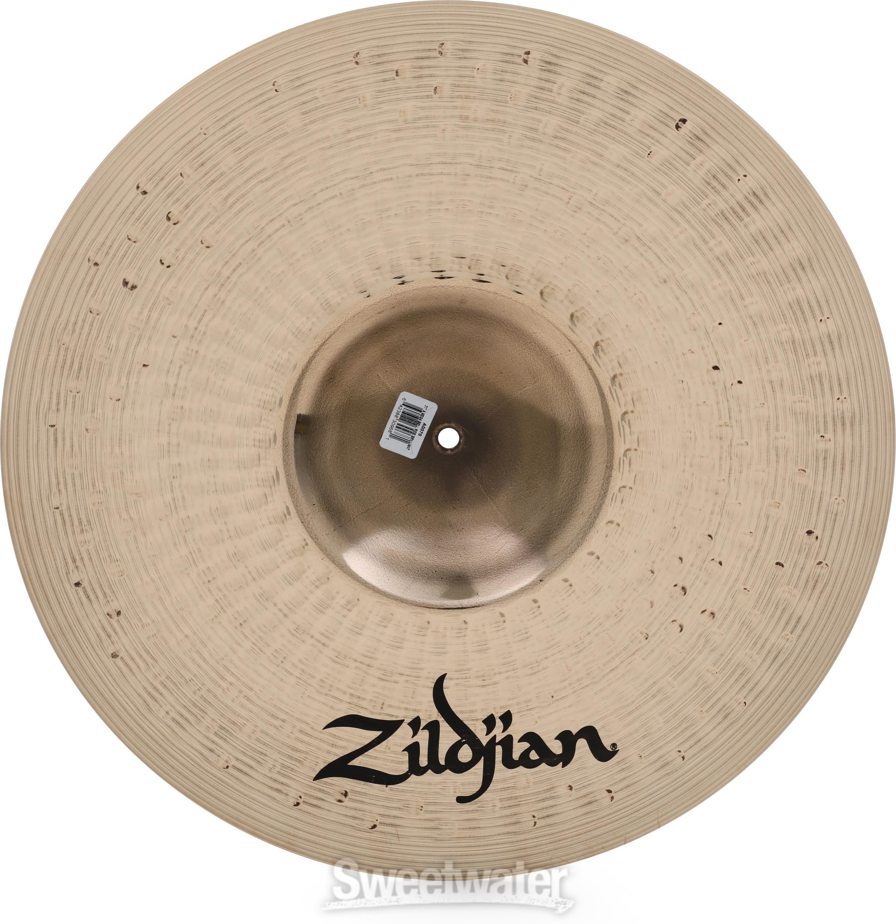 Zildjian 21-inch A Zildjian Mega Bell Ride Cymbal | Sweetwater