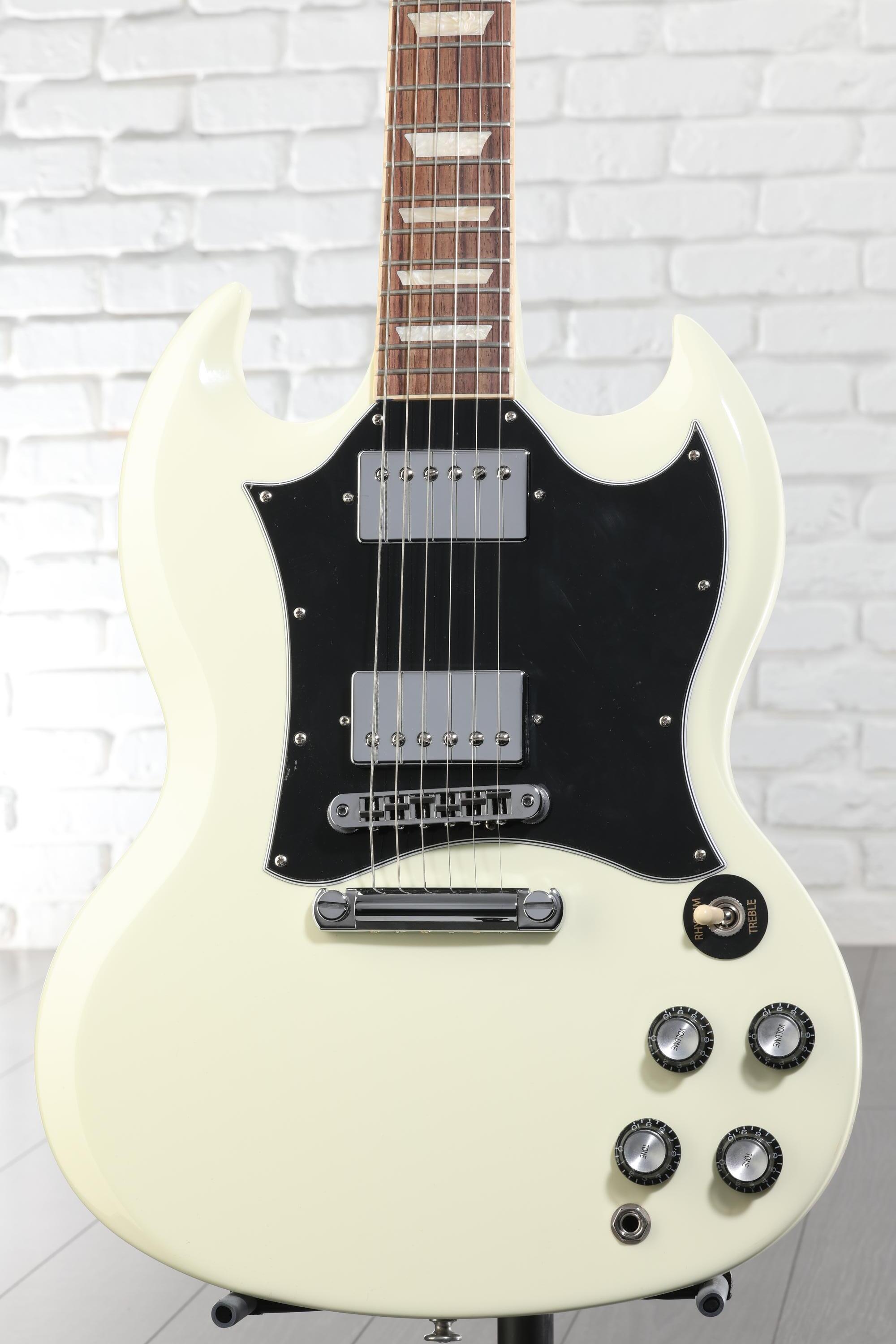 【11220】 Gibson SG standard ホワイト系 Gibson SG Standard Electric Guitar - Classic White | Sweetwater