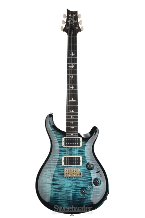 ギター PRS Custom24 Cobalt blue PRS Custom 24 10 Top Cobalt Blue – Chicago Music Exchange