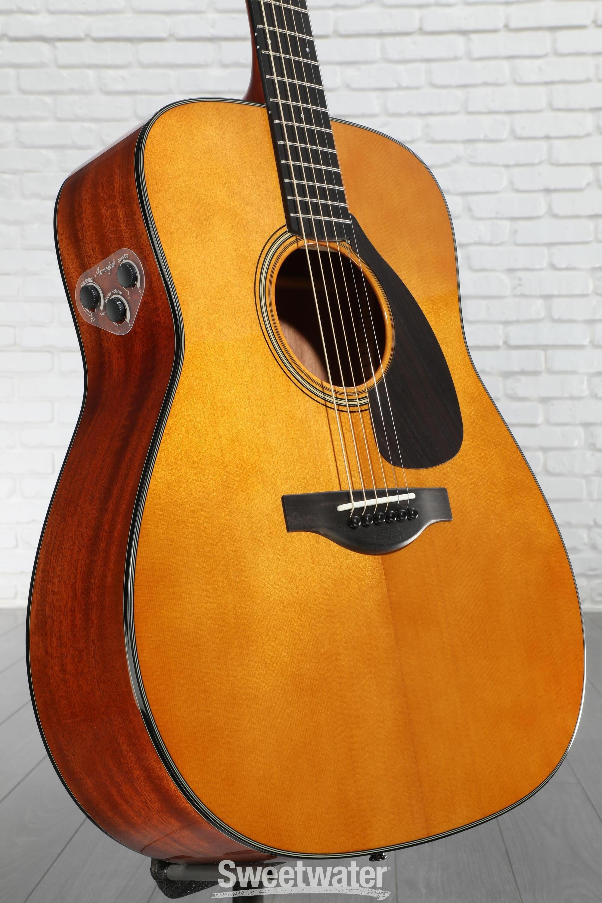 Yamaha Red Label FGX5 Acoustic Guitar - Natural | Sweetwater