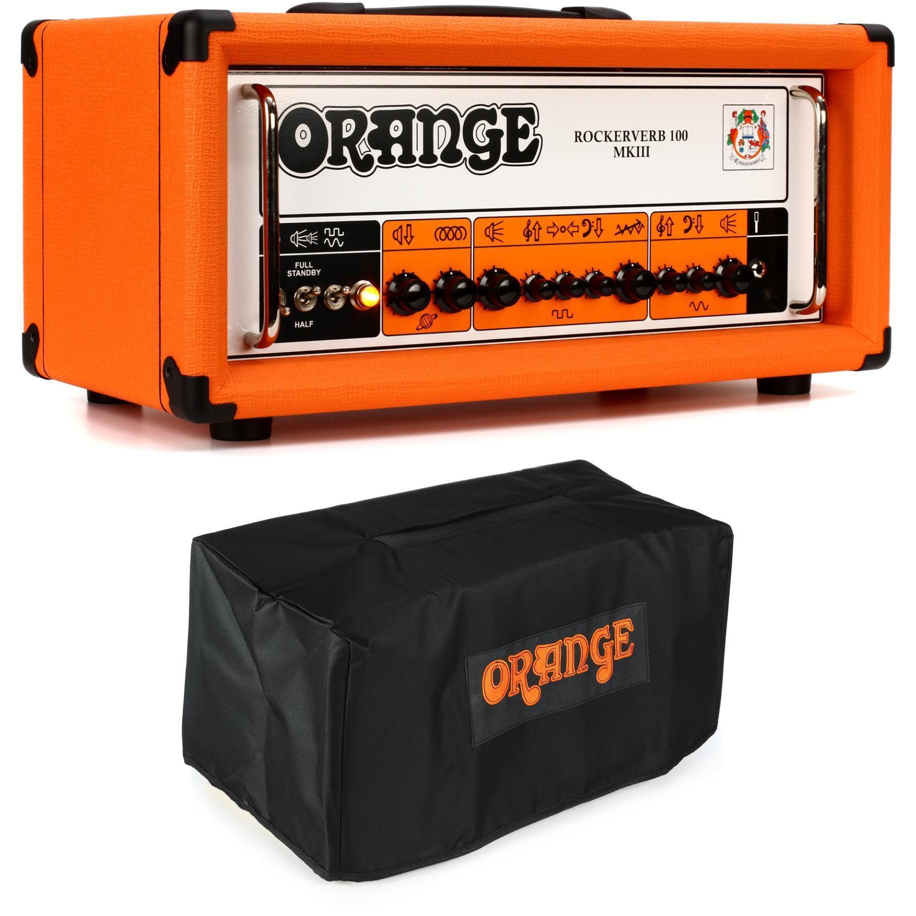 Orange Rockerverb 100 MKIII - 100-watt 2-channel Tube Head with Cover