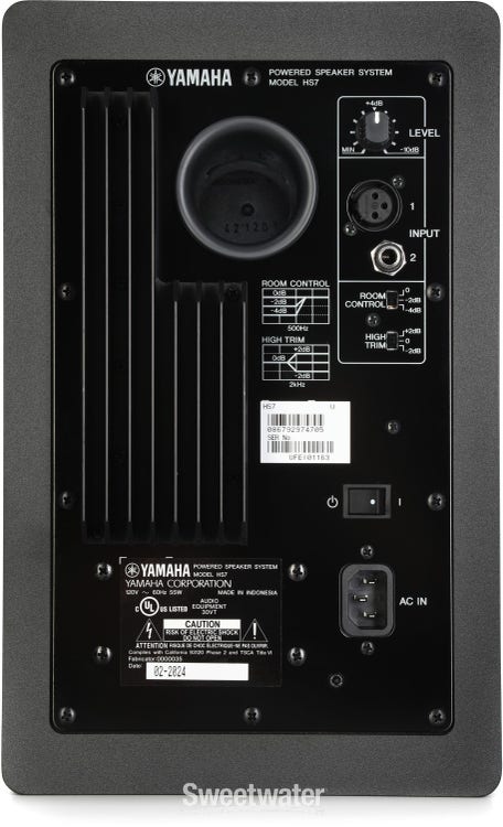 Galaxy Audio HS7 Hot Spot Dual 5 inch Passive Personal Monitor Speaker