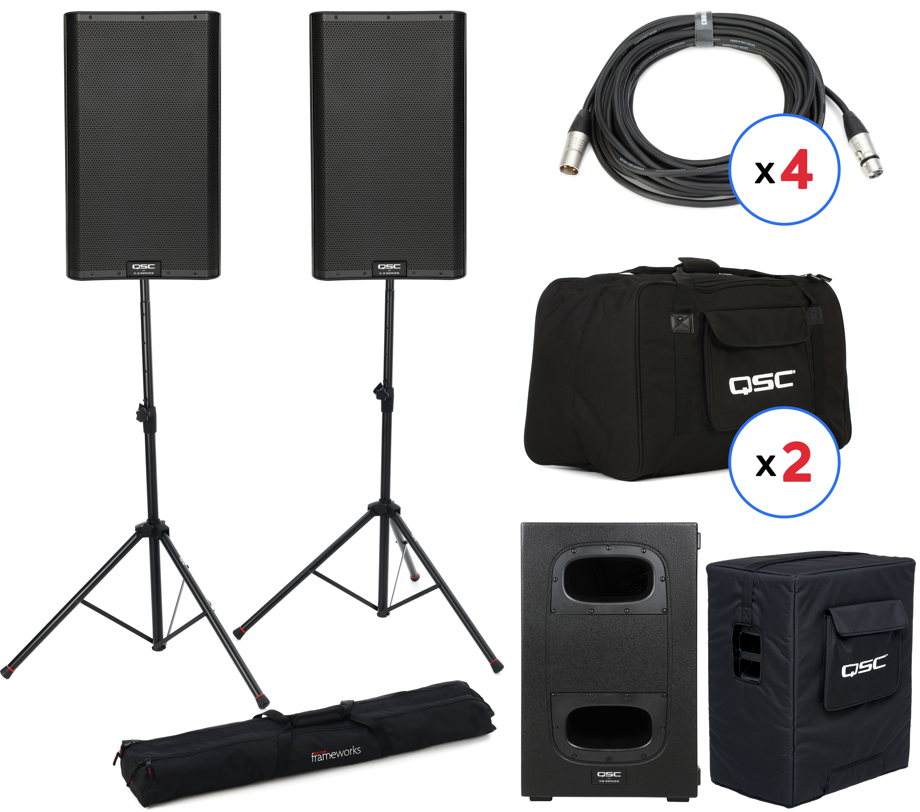 スピーカー・ウーファー QSC K 12 Series 製品レビュー】QSC新製品3ウェイコラムスピーカーKC12｜サウンド