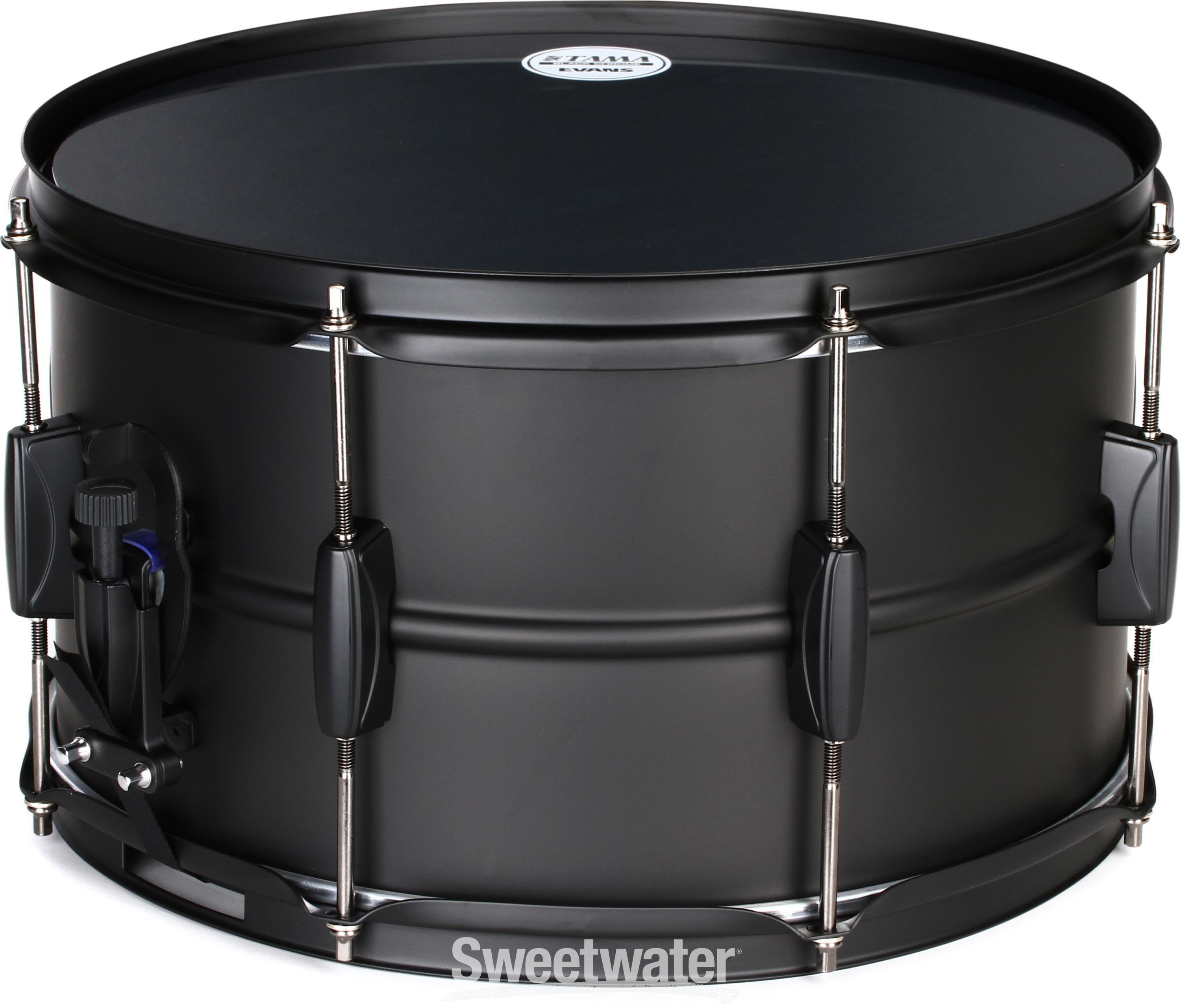 Tama Metalworks Limited Edition Snare Drum - 8 x 14 inch - Matte Black