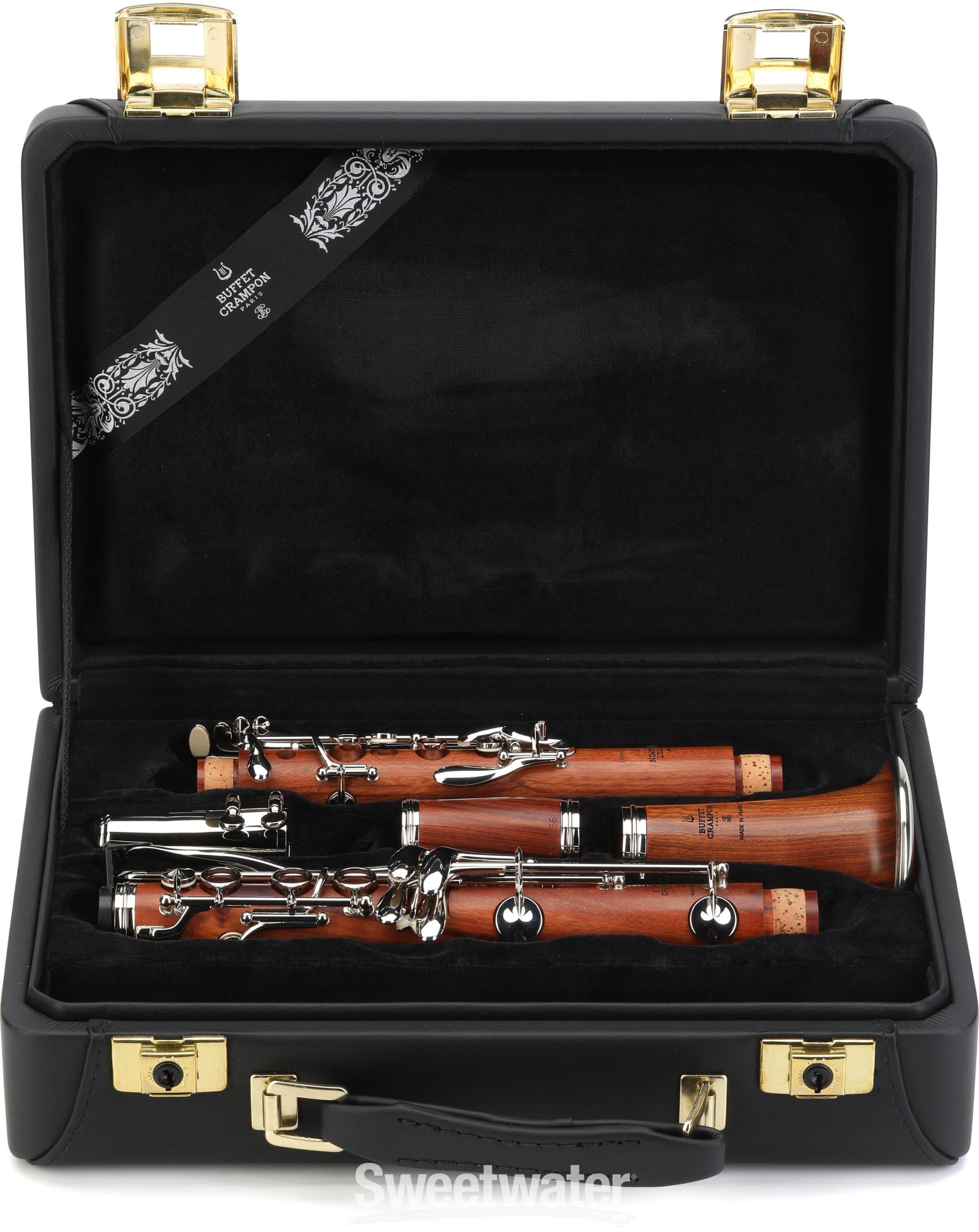 Buffet Crampon R13 Mopane Professional Bb Clarinet Nickel plated