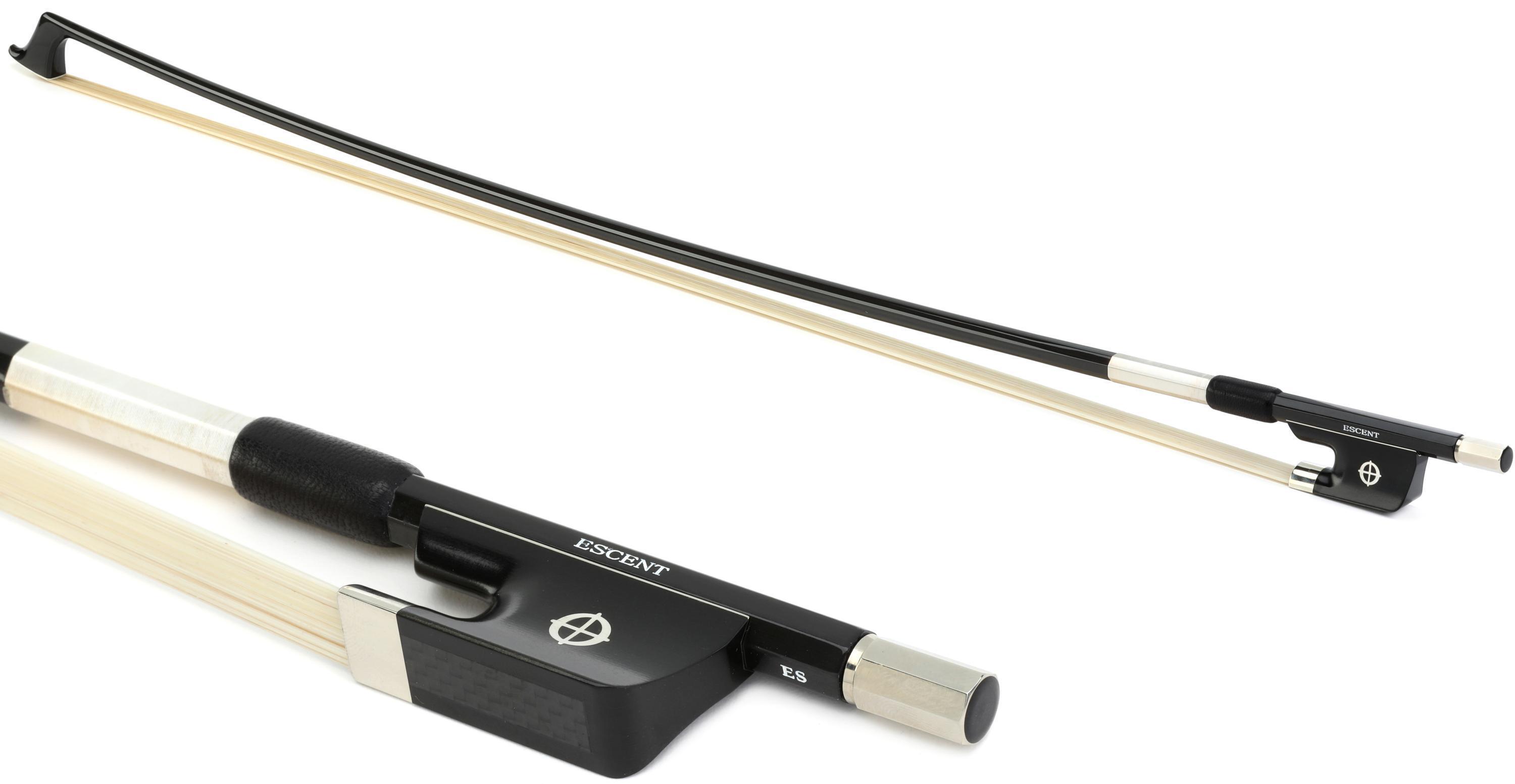 CodaBow Diamond GX Professional Violin Bow - Black, 4/4 Size