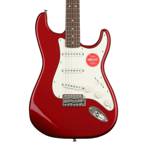 Squier classic vibe 60s stratocaster candy apple red deals