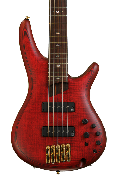 Ibanez SR1405EDRF SR Premium - Deep Rose Flat, Flamed Maple Top