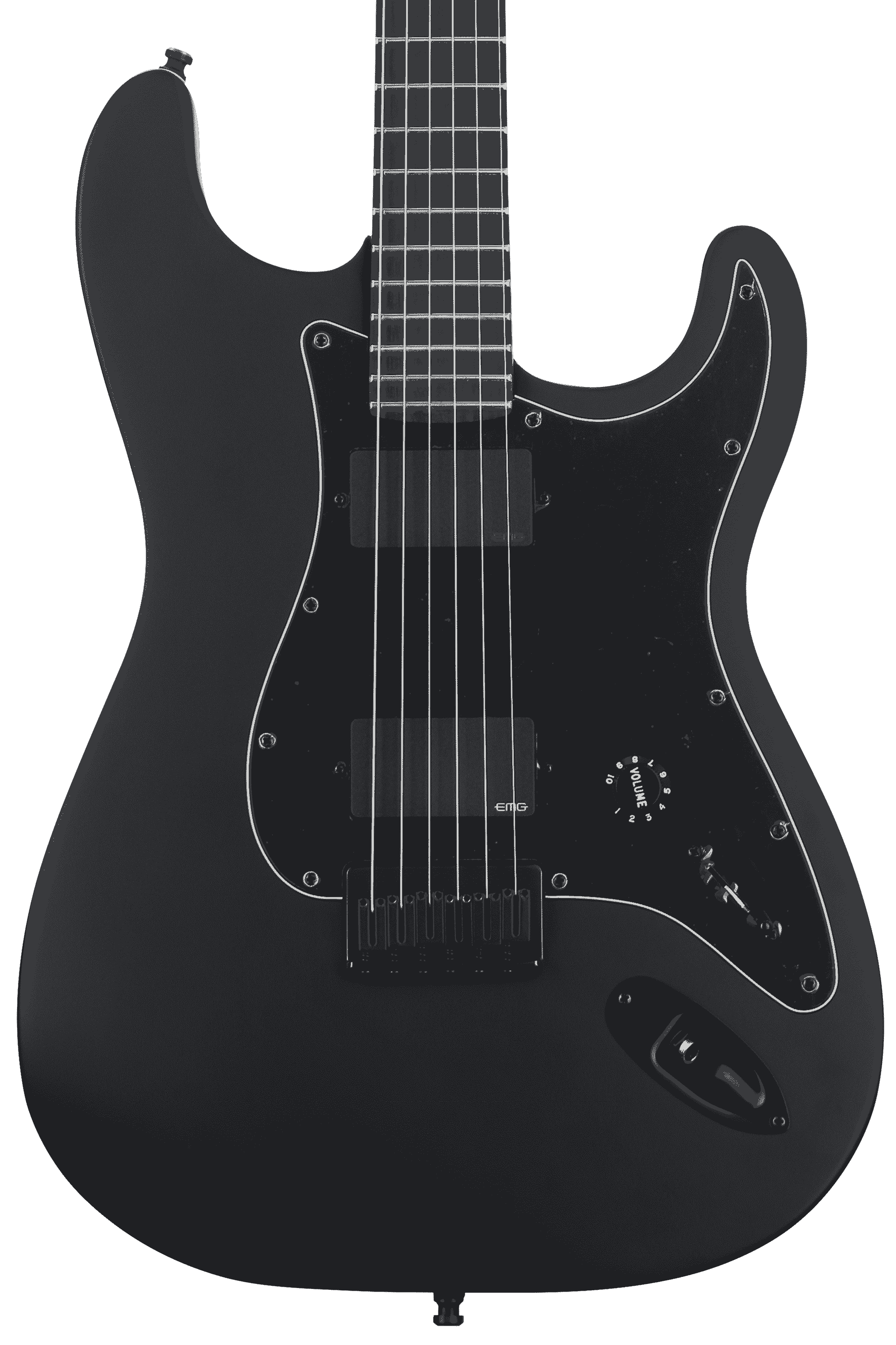Fender Jim Root Stratocaster - Flat Black with Ebony Fingerboard