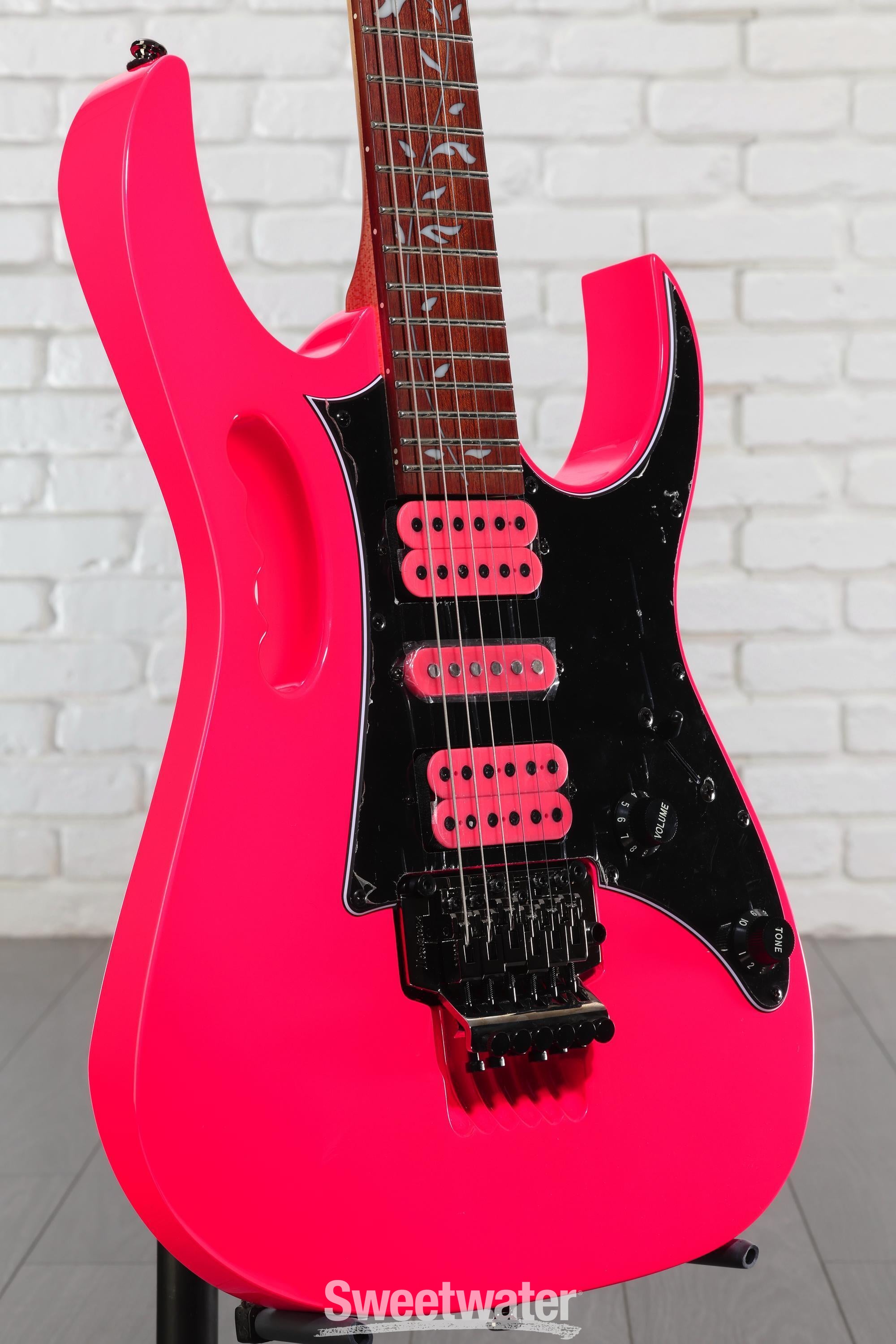 Ibanez Steve Vai Signature JEMJRSP - Pink | Sweetwater