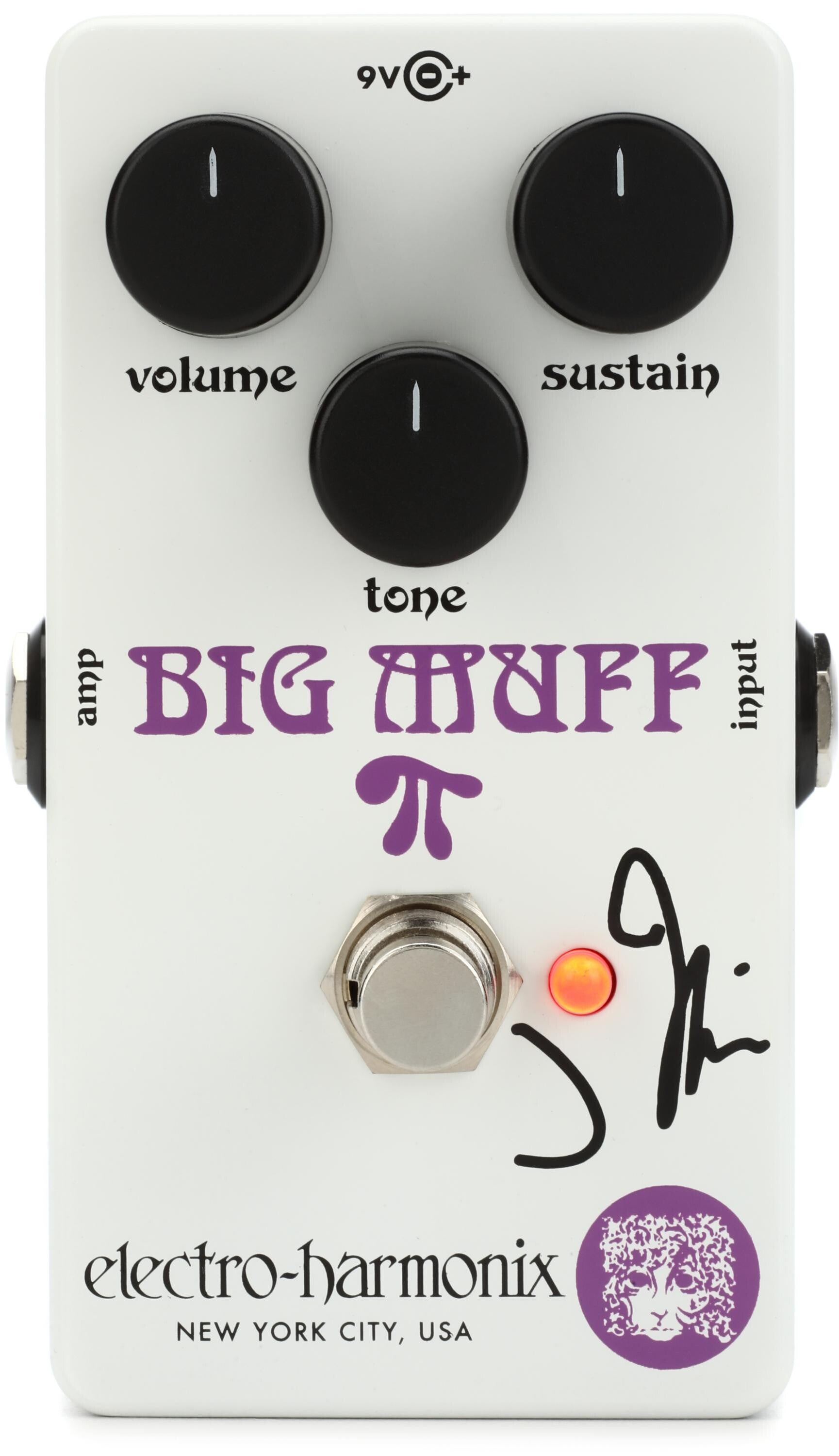 Electro-Harmonix J Mascis Signature Ram's Head Big Muff Fuzz Pedal 