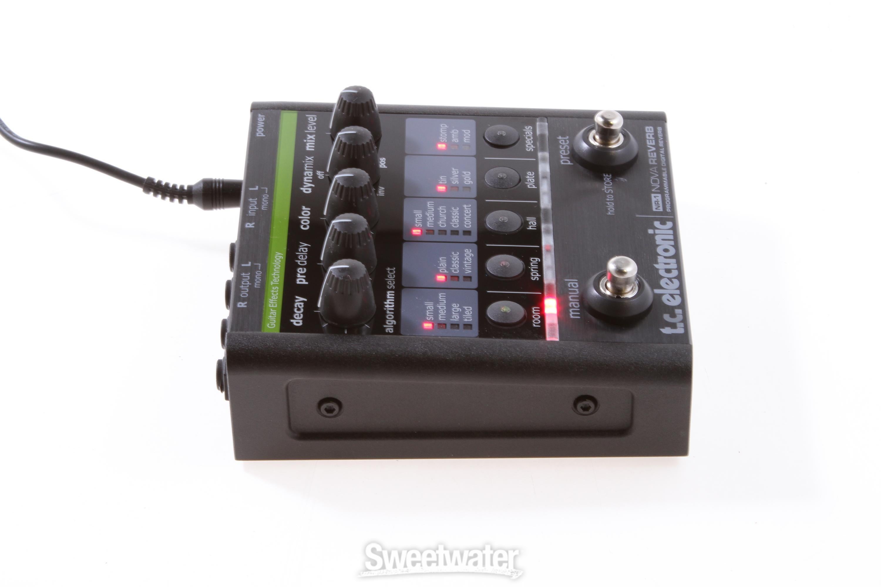 TC Electronic NR-1 Nova Reverb Reviews | Sweetwater