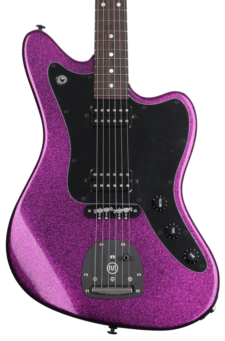 Suhr Custom Classic JM Electric Guitar - Purple Sparkle | Sweetwater
