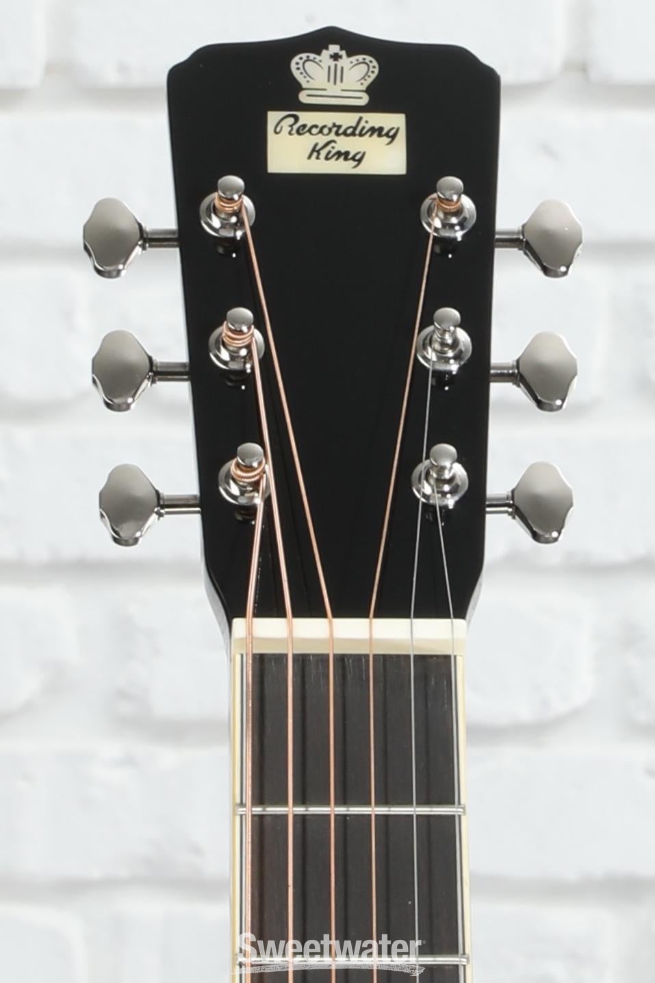 Recording King リゾネーター ラウンドネック 楽天市場】RECORDING