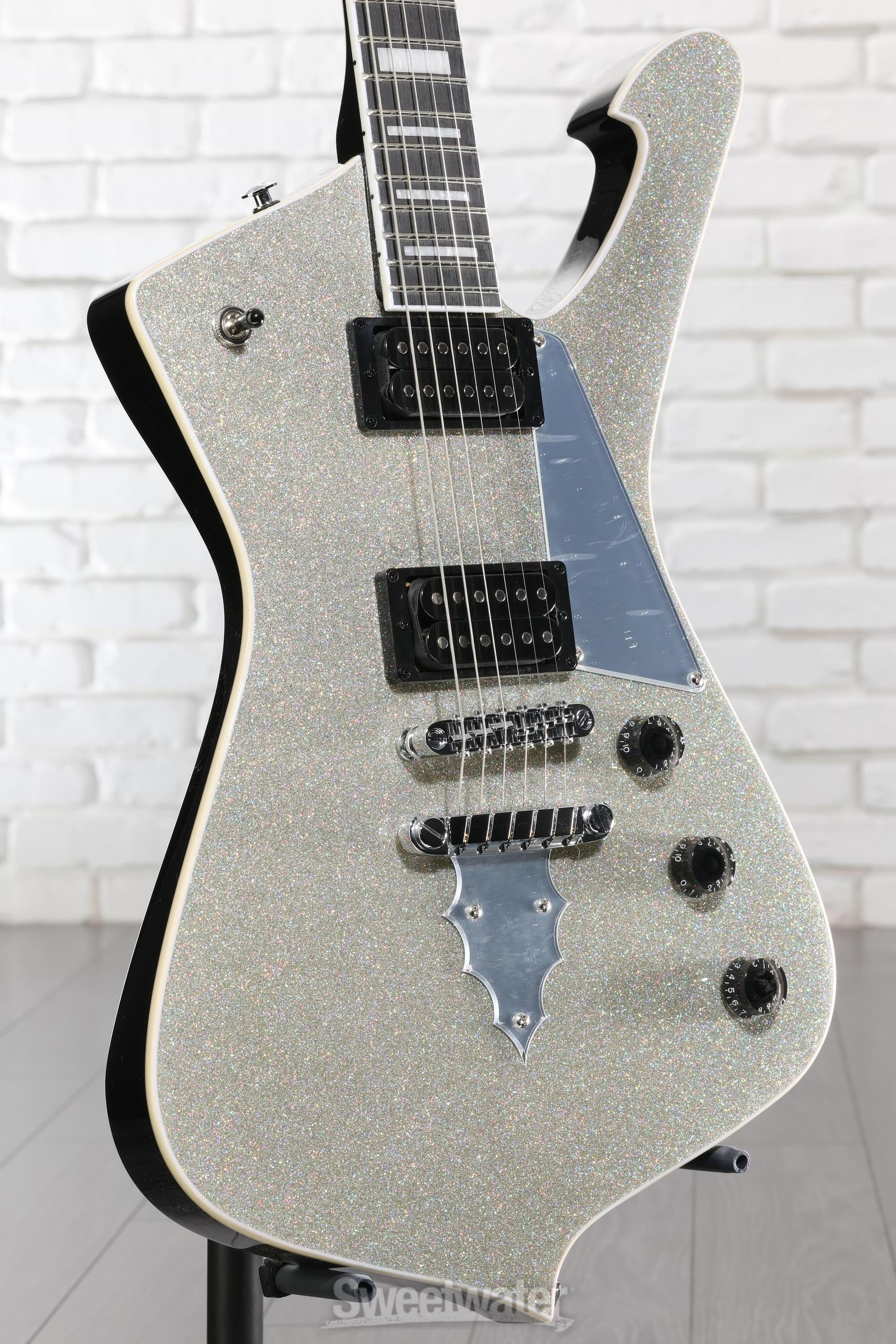 Ibanez Paul Stanley Signature PS60 - Silver Sparkle | Sweetwater