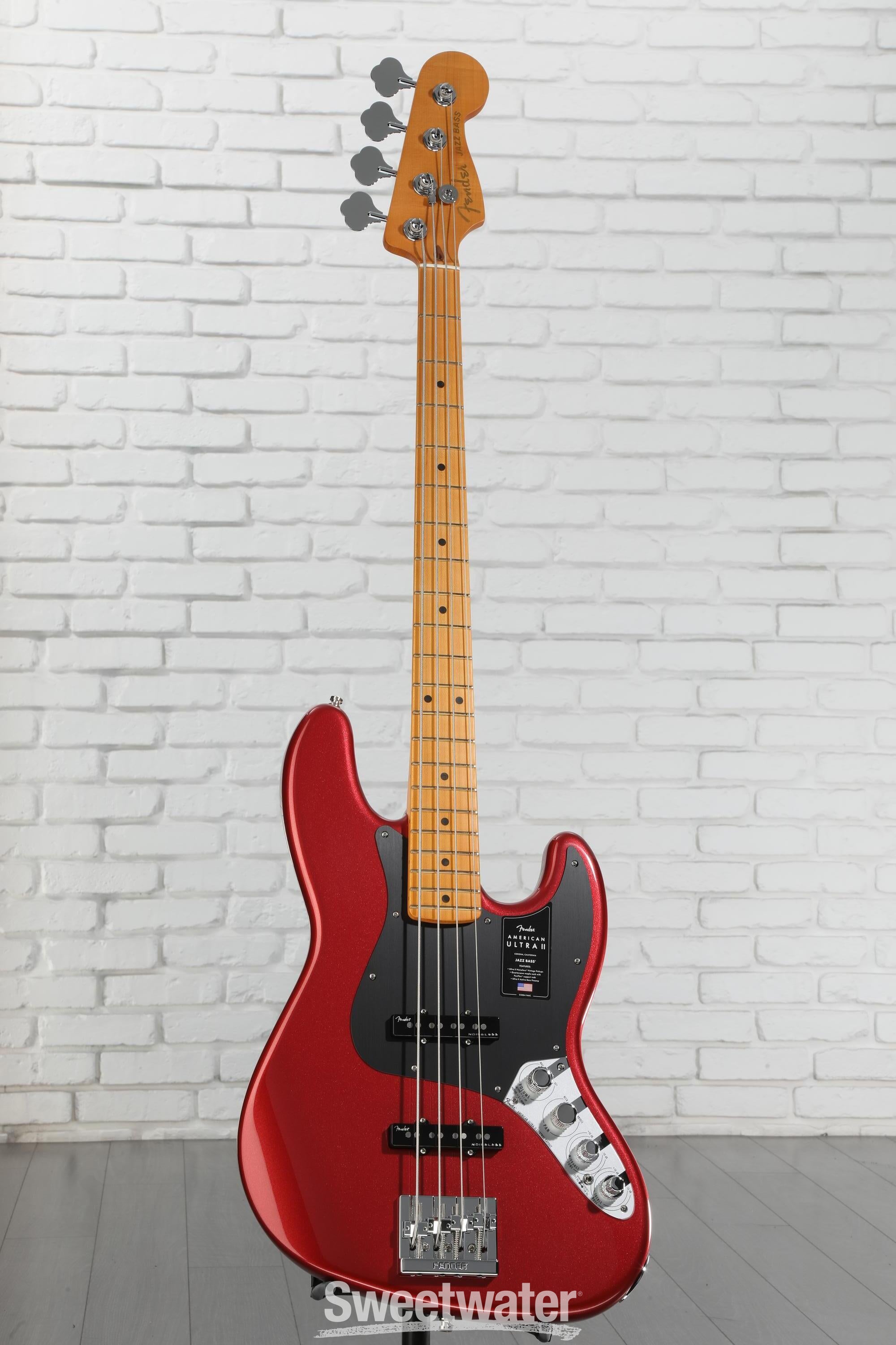 ベース FENDER American Ultra II Jazz Bass Fender USA American Ultra II Jazz Bass (Sinister Red/Maple