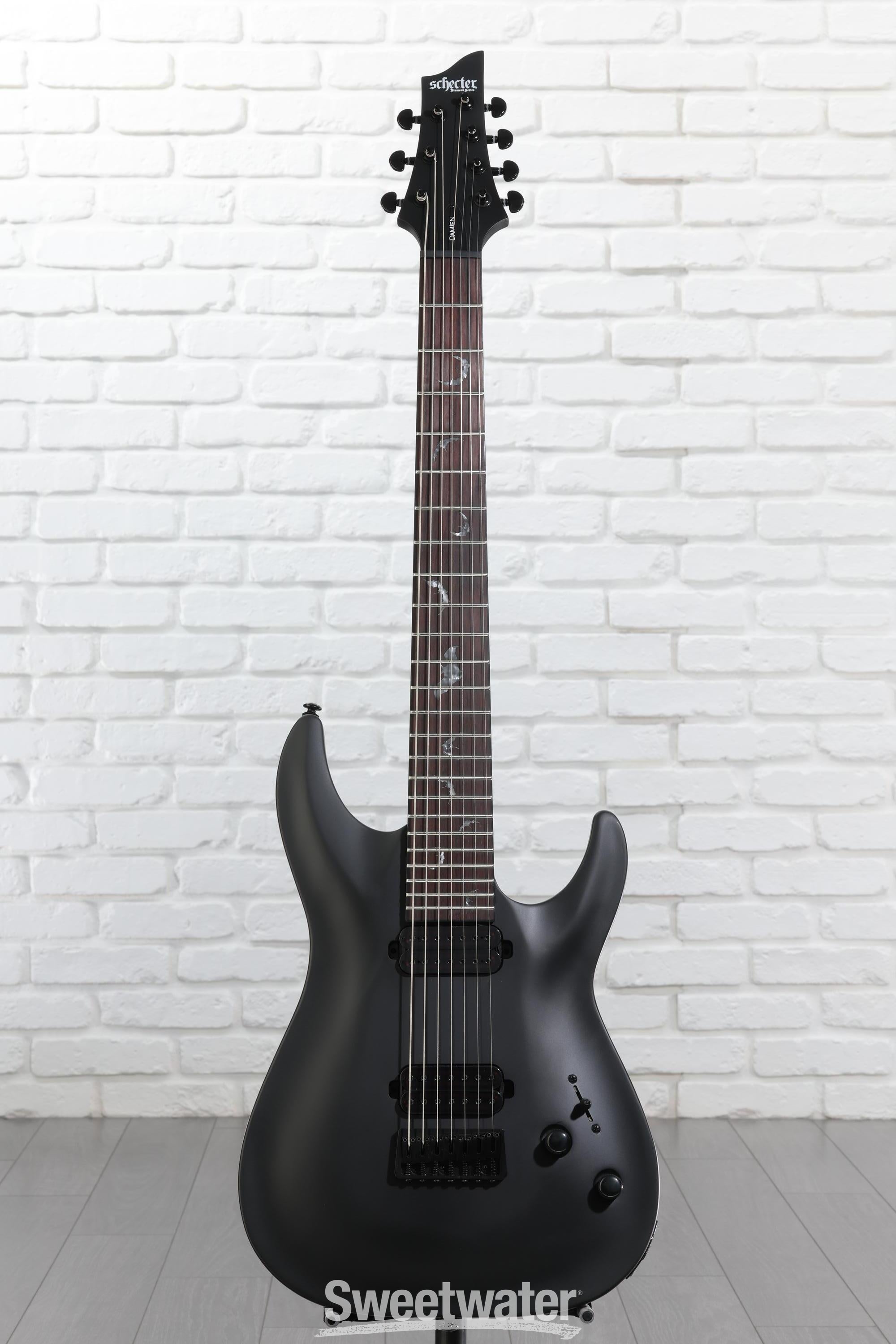 【SCHECTER】 Damien 7 Satin Black 7弦エレキギター Schecter Guitar Research Damien-7 7-String Electric Guitar