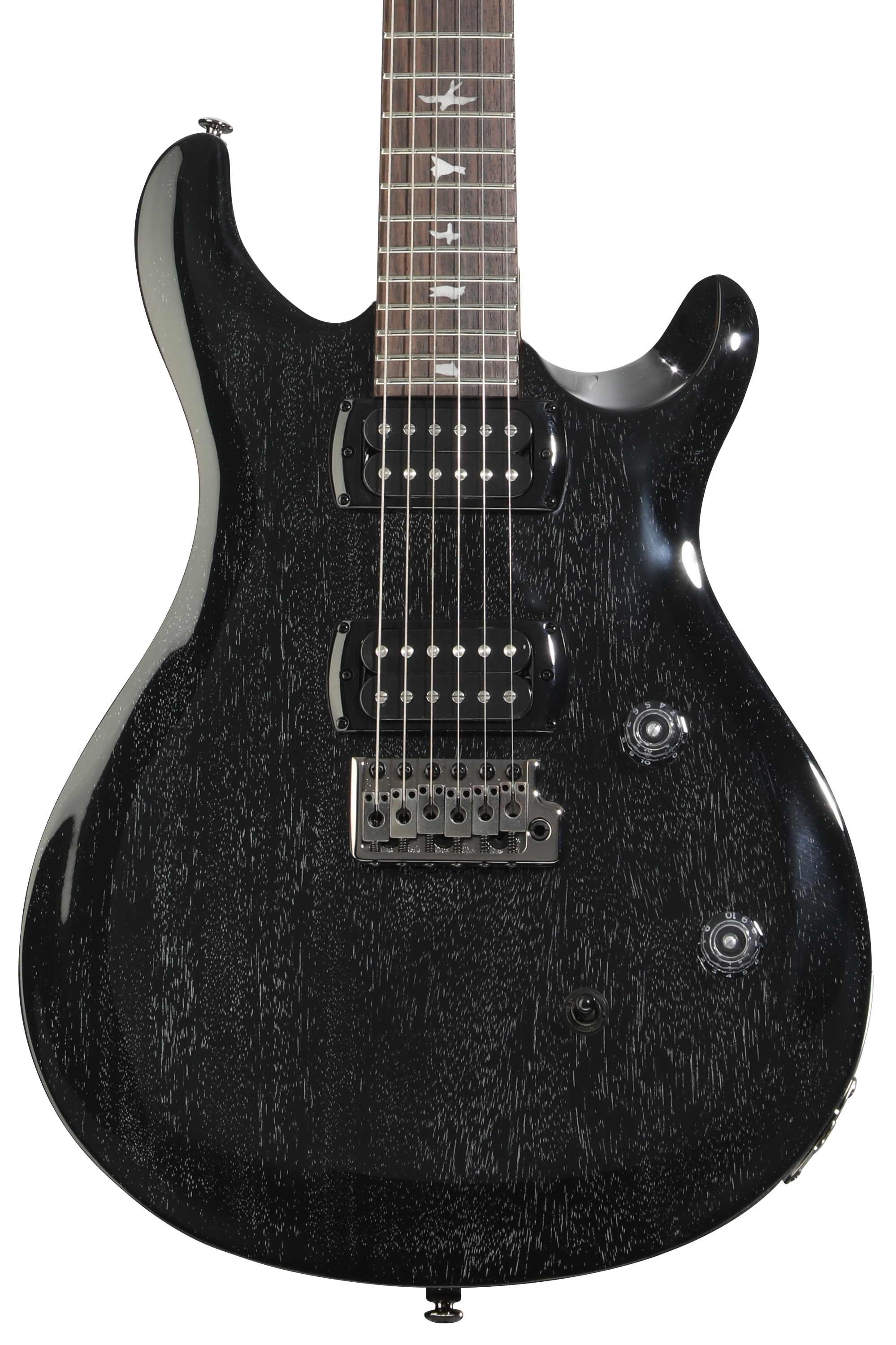 PRS SE CE 24 Standard Electric Guitar - Black Dog Hair, Sweetwater