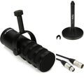 Photo of Samson Q9U XLR/USB Dynamic Broadcast Microphone with Desktop Mic Stand