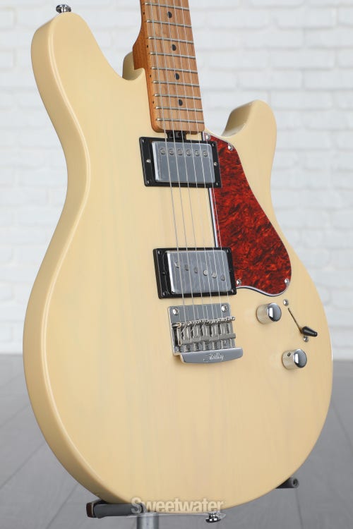 Sterling By Music Man Valentine Electric Guitar Trans Buttermilk