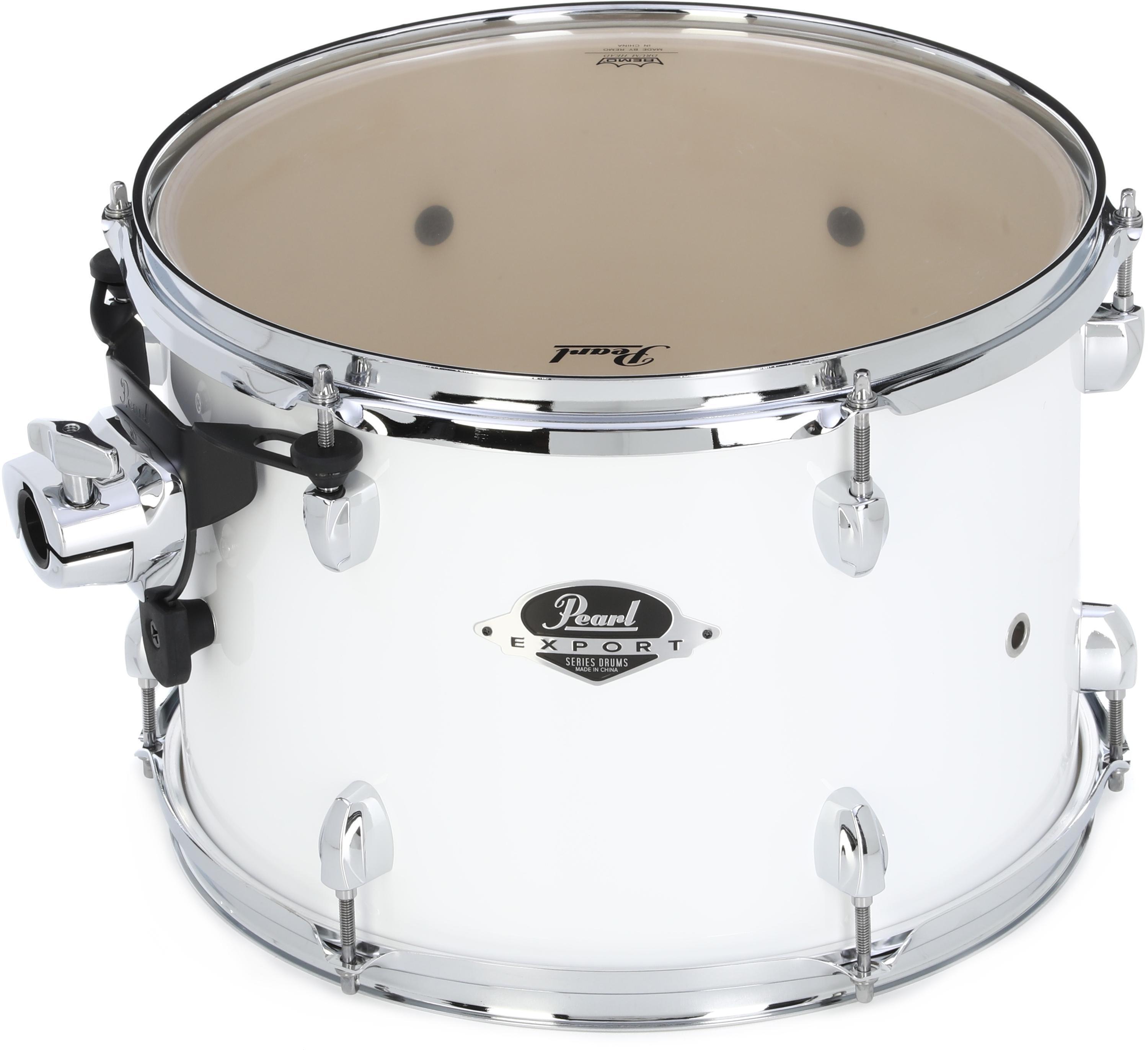 Pearl Export EXX Mounted Tom - 9 inches x 13 inches, Pure White