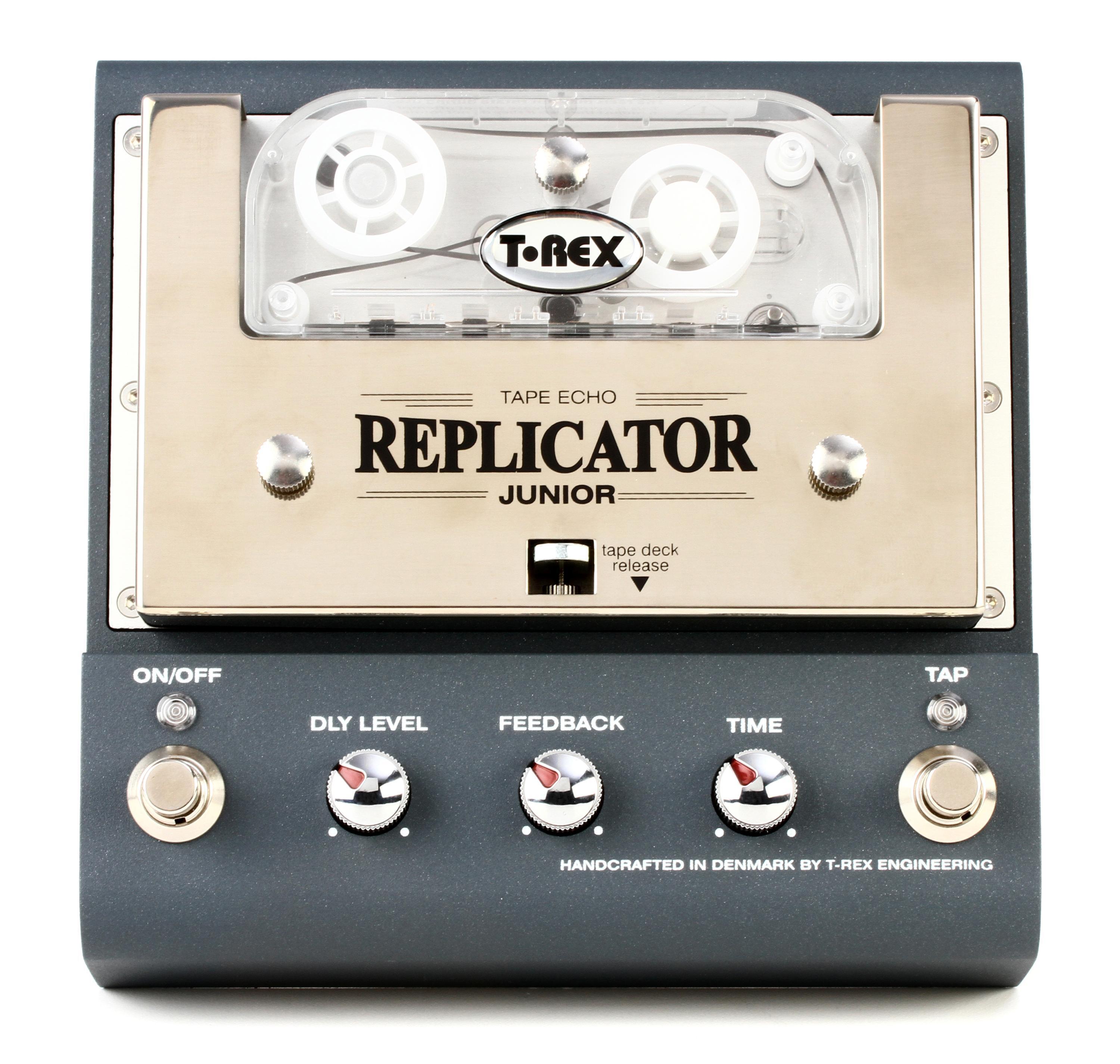 T-Rex Replicator Junior Analog Tape Delay Pedal Reviews | Sweetwater