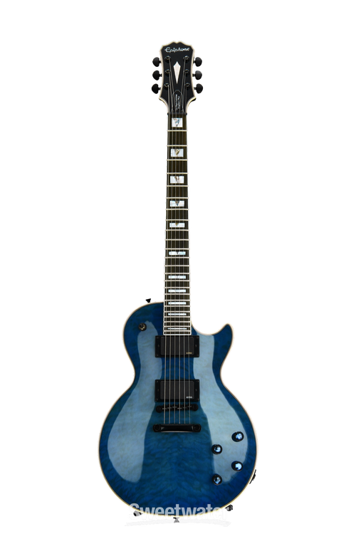 Epiphone Prophecy Les Paul Custom EX Plus, Plek'd - Midnight Epiphone Prophecy Les Paul Custom EX Plus, Plek'd - Midnight