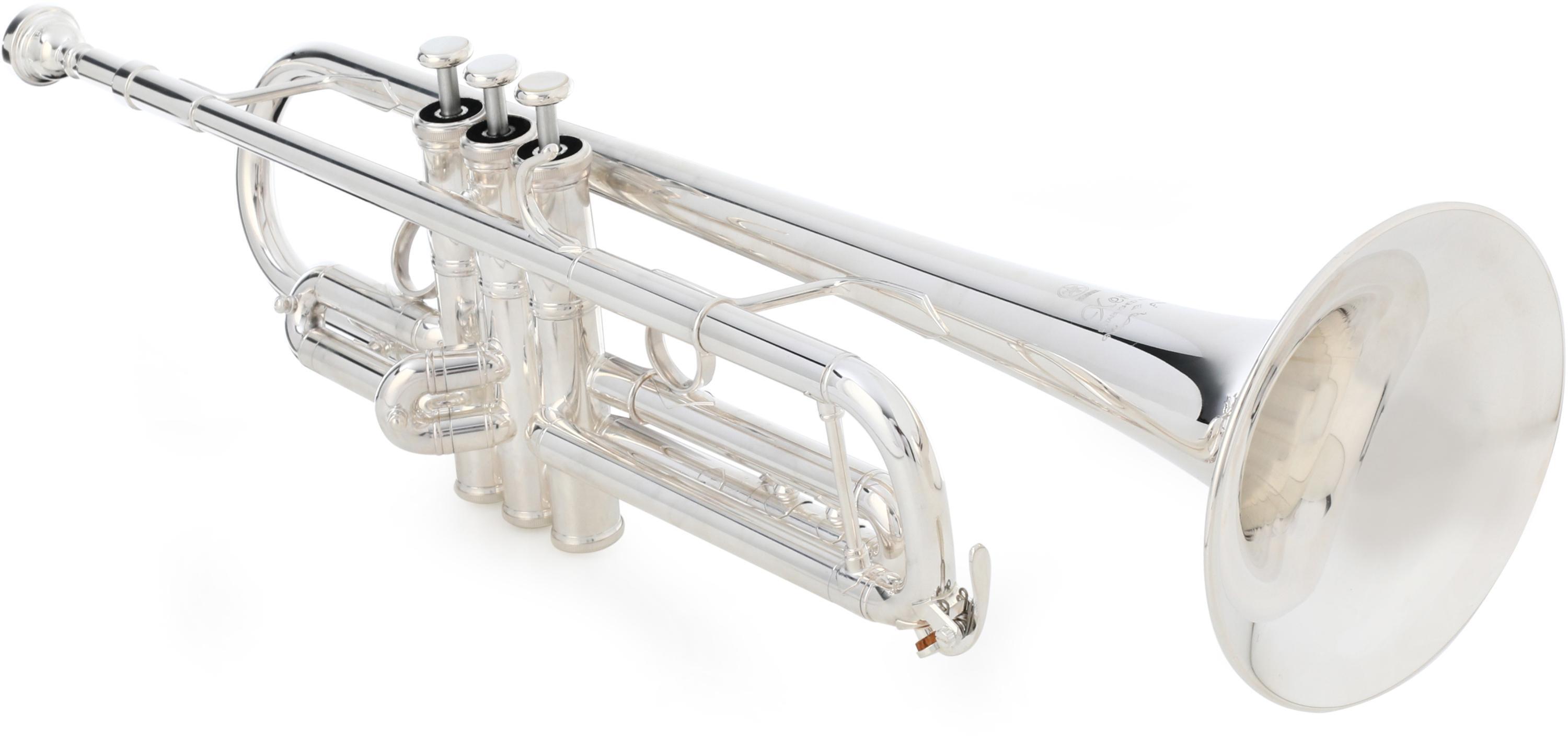 Yamaha YTR-8345II Xeno Professional Bb Trumpet - Silver-plated with  Reversed Leadpipe