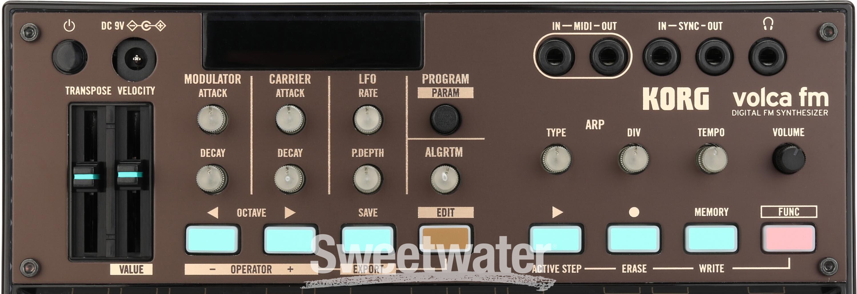 Korg Volca FM 2 Synthesizer with Sequencer   Sweetwater