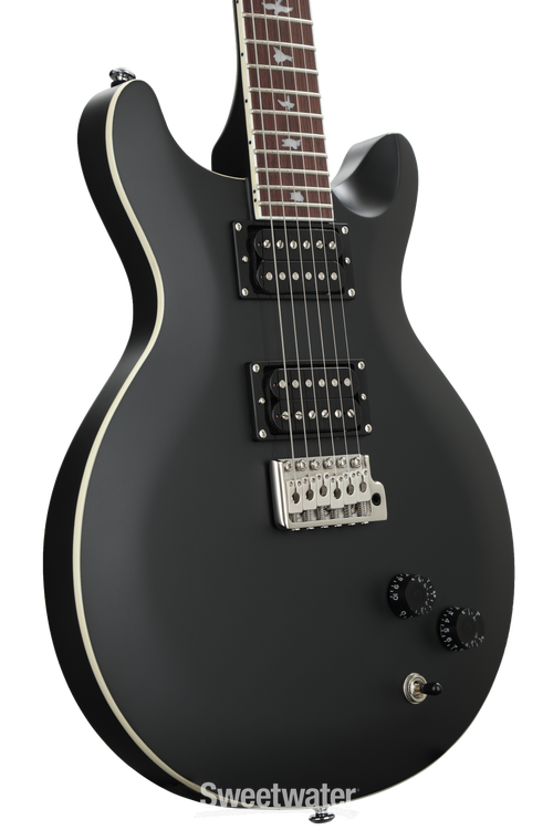 PRS SE Santana Signature, Sweetwater Exclusive - Flat Black