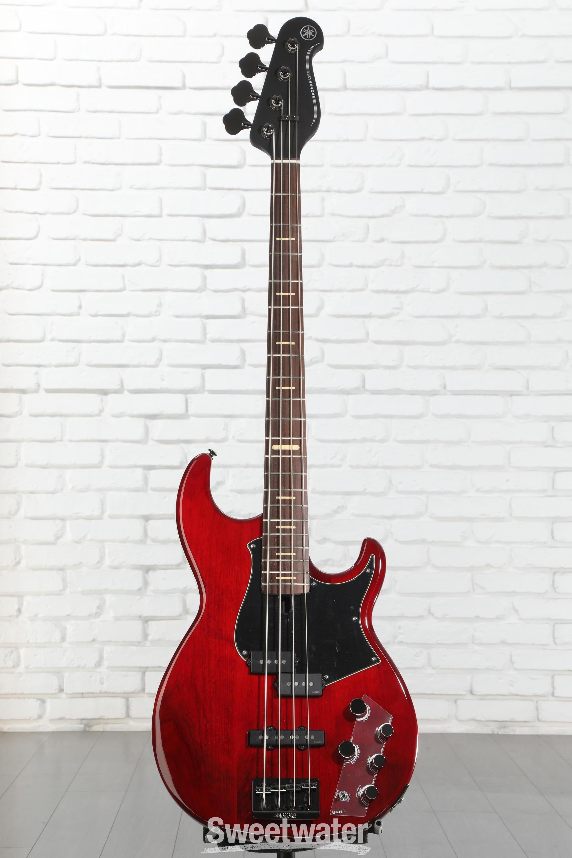 Yamaha BB734A 4-string Bass Guitar - Fired Red | Sweetwater