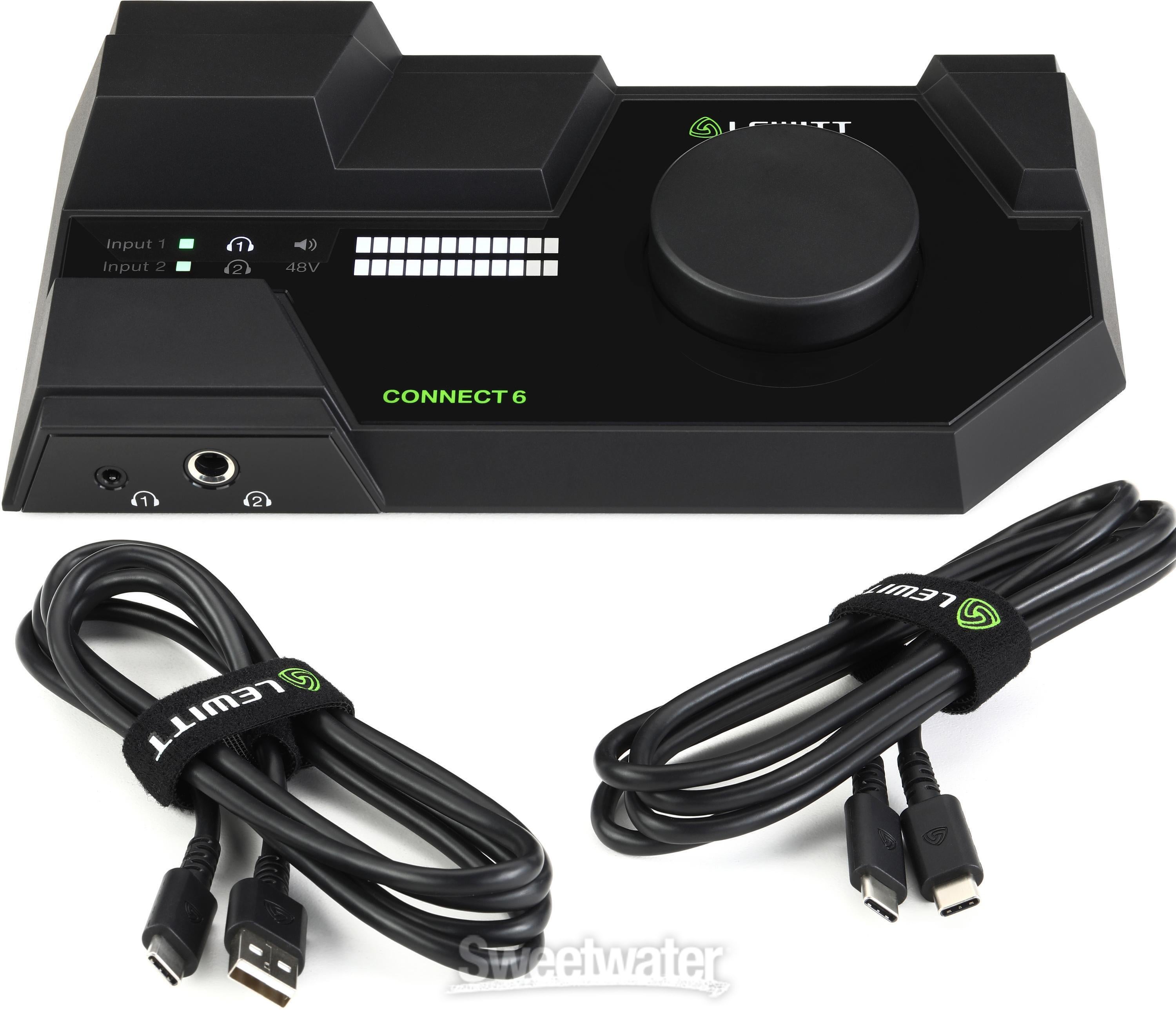 Lewitt Connect 6 USB-C Audio Interface | Sweetwater