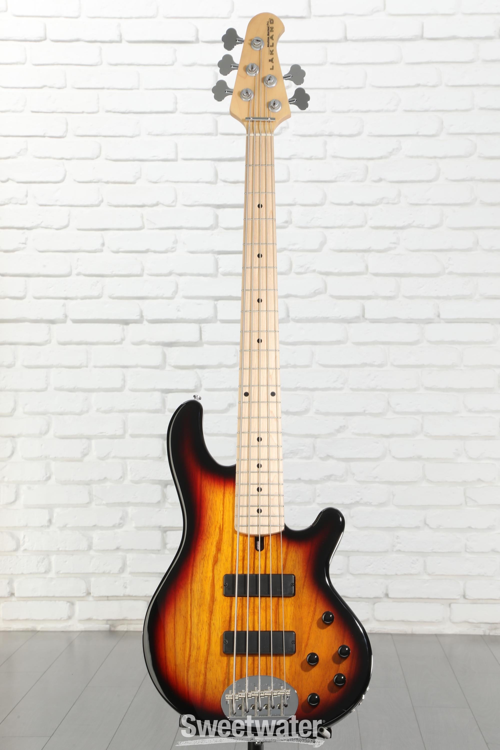 Lakland Skyline 55-01 Standard 5-string Bass Guitar - 3-Tone