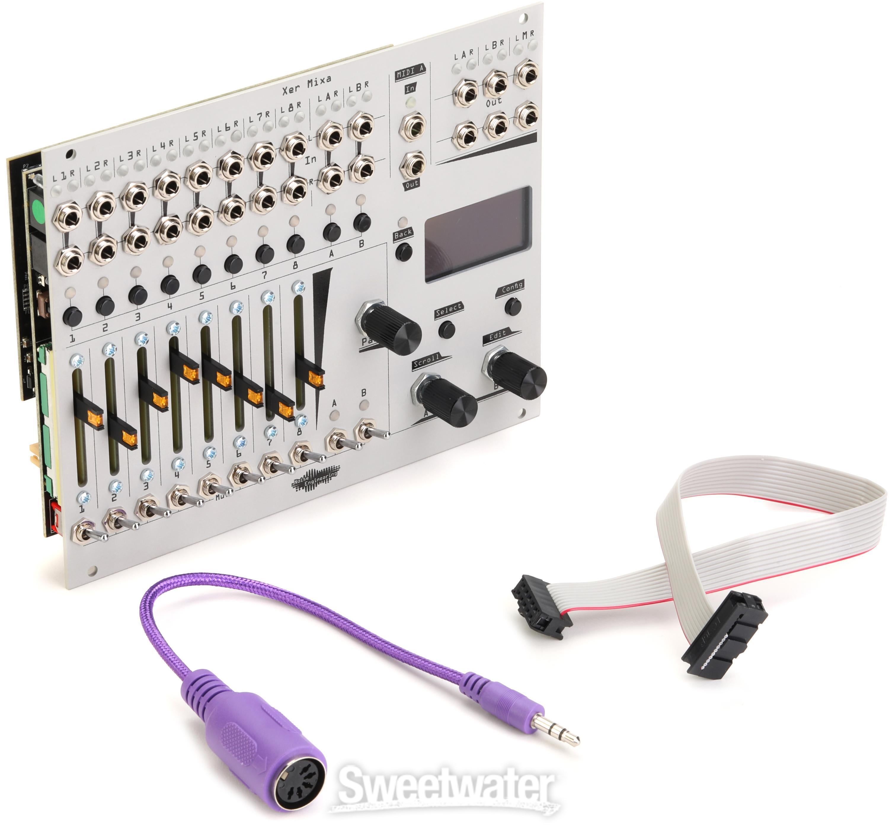 Noise Engineering Xer Mixa Stereo Mixer Eurorack Module