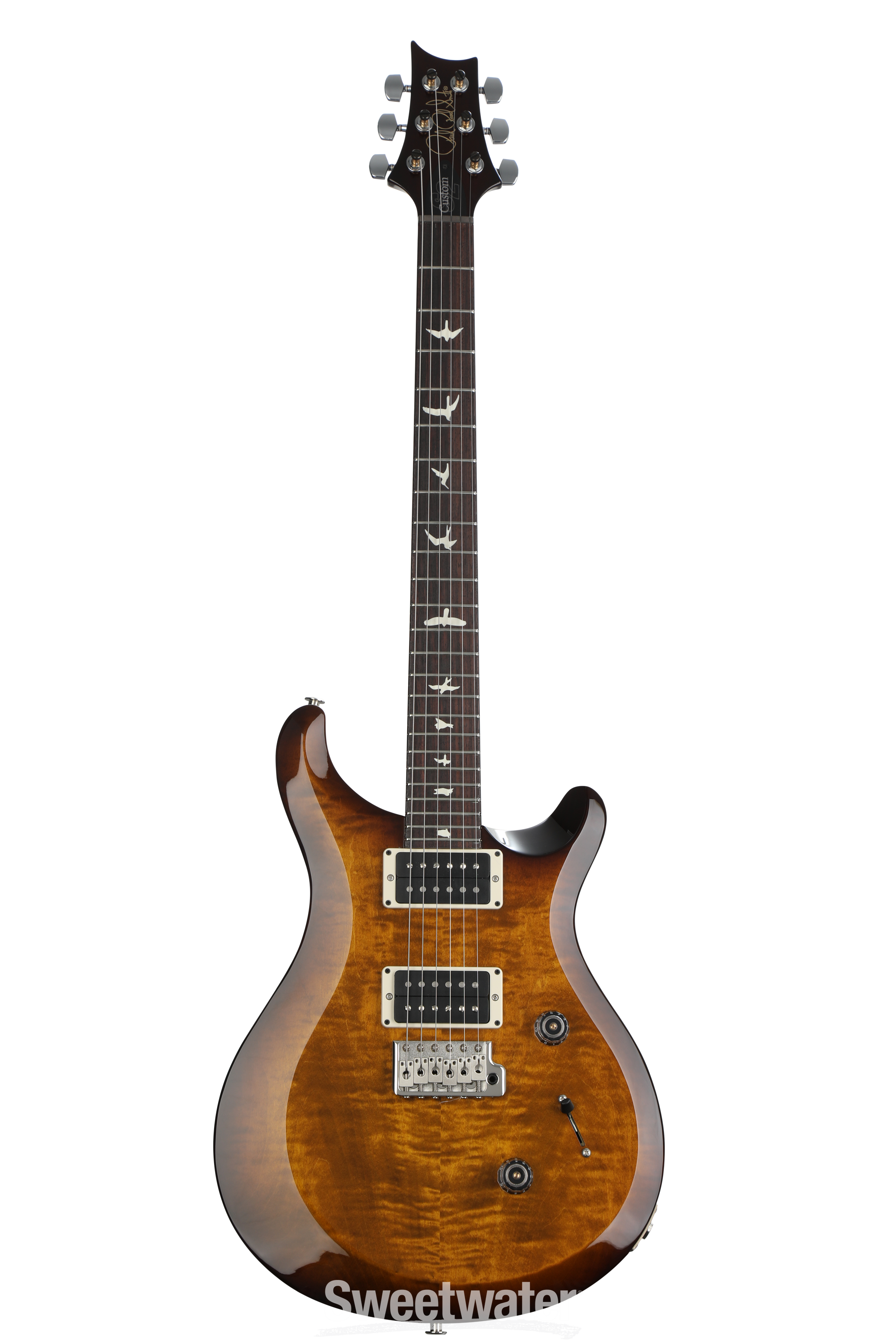 ギター PRS S2 Custom24 PRS S2 Custom 24 Electric Guitar - Black Amber | Sweetwater