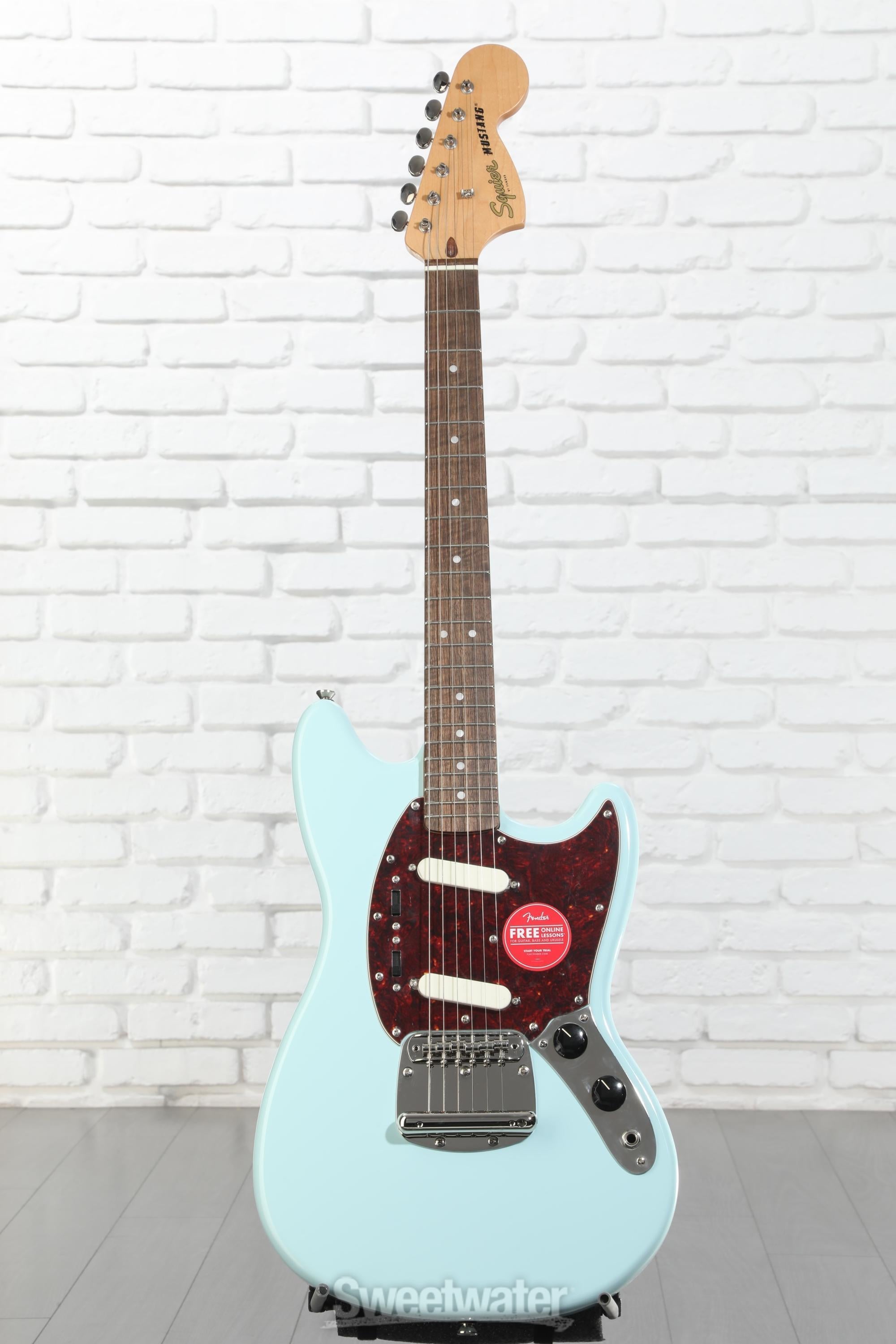 Squier Classic Vibe '60s Mustang Electric Guitar - Sonic Blue