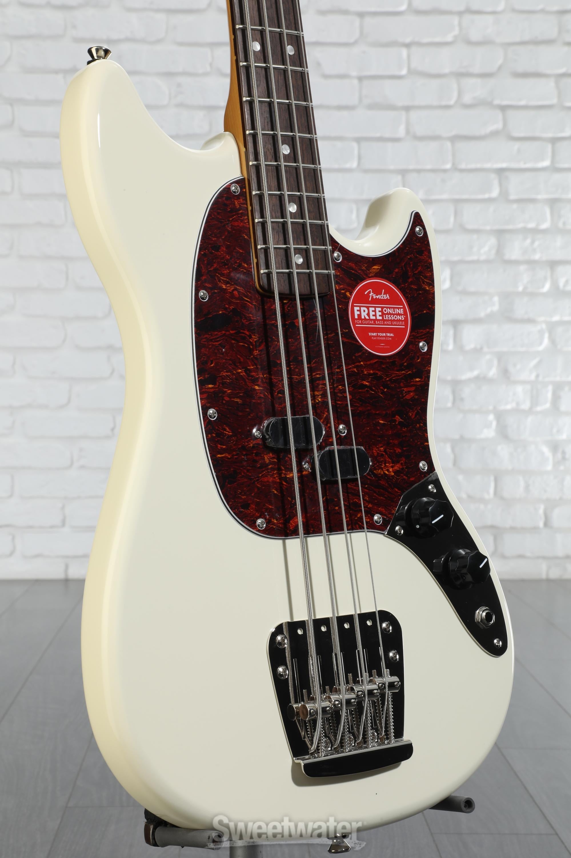 Squier Classic Vibe '60s Mustang Bass - Olympic White