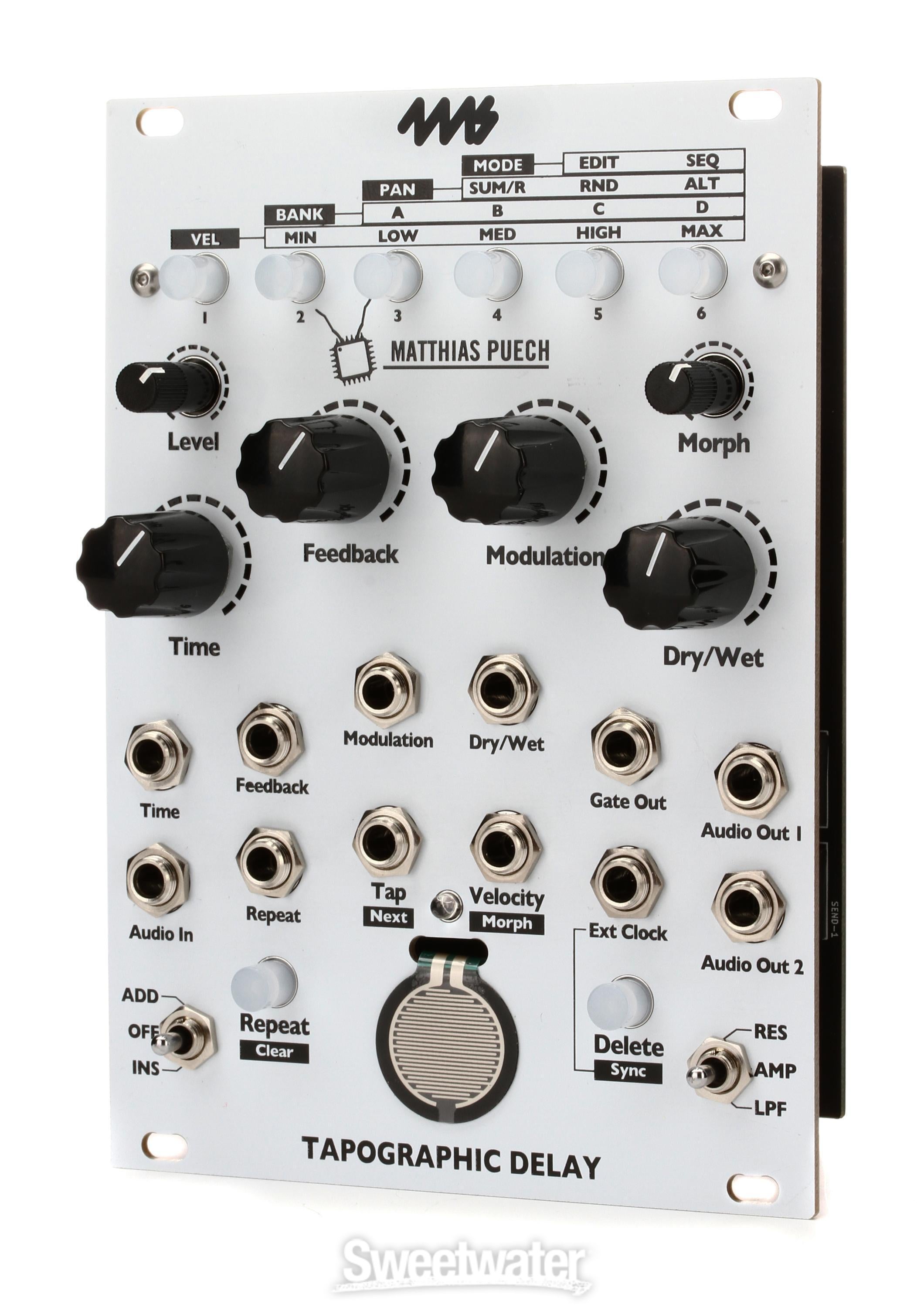 4ms Tapographic Delay Eurorack Module