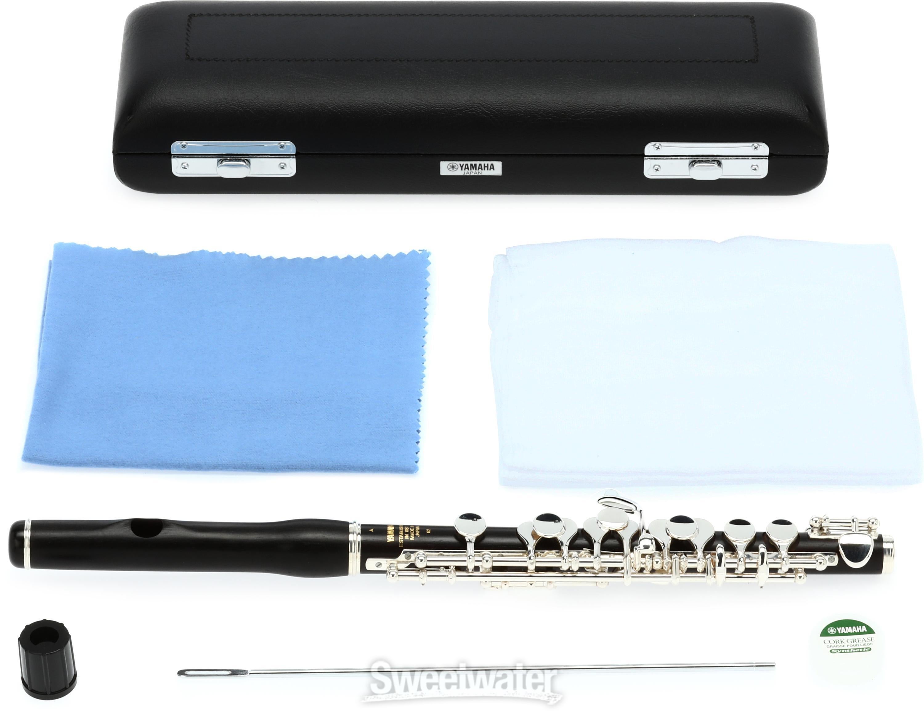 Yamaha YPC-62R Professional Piccolo with Silver-plated Keys