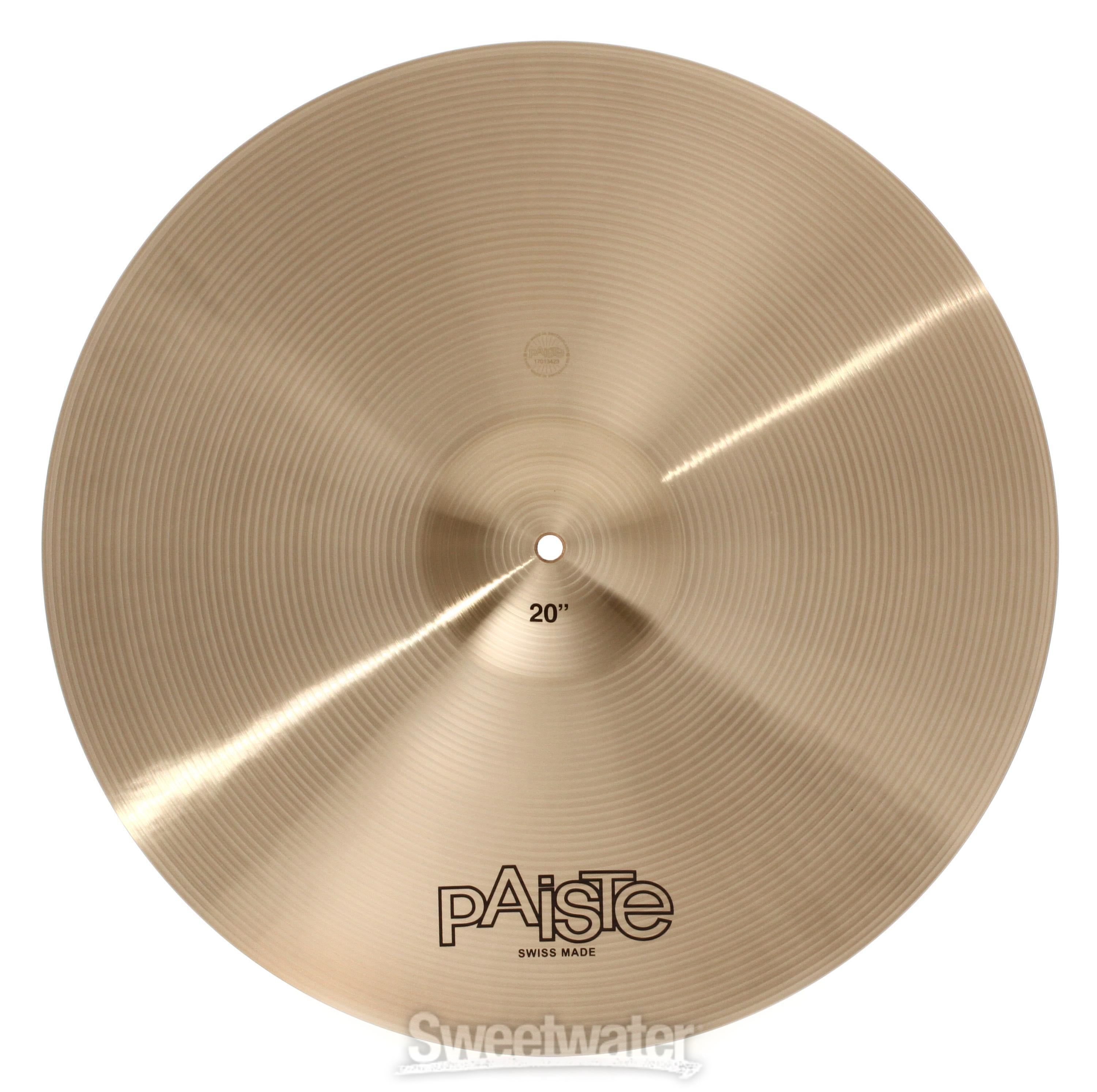 Paiste 20 inch Formula 602 Classic Sounds Thin Crash Cymbal