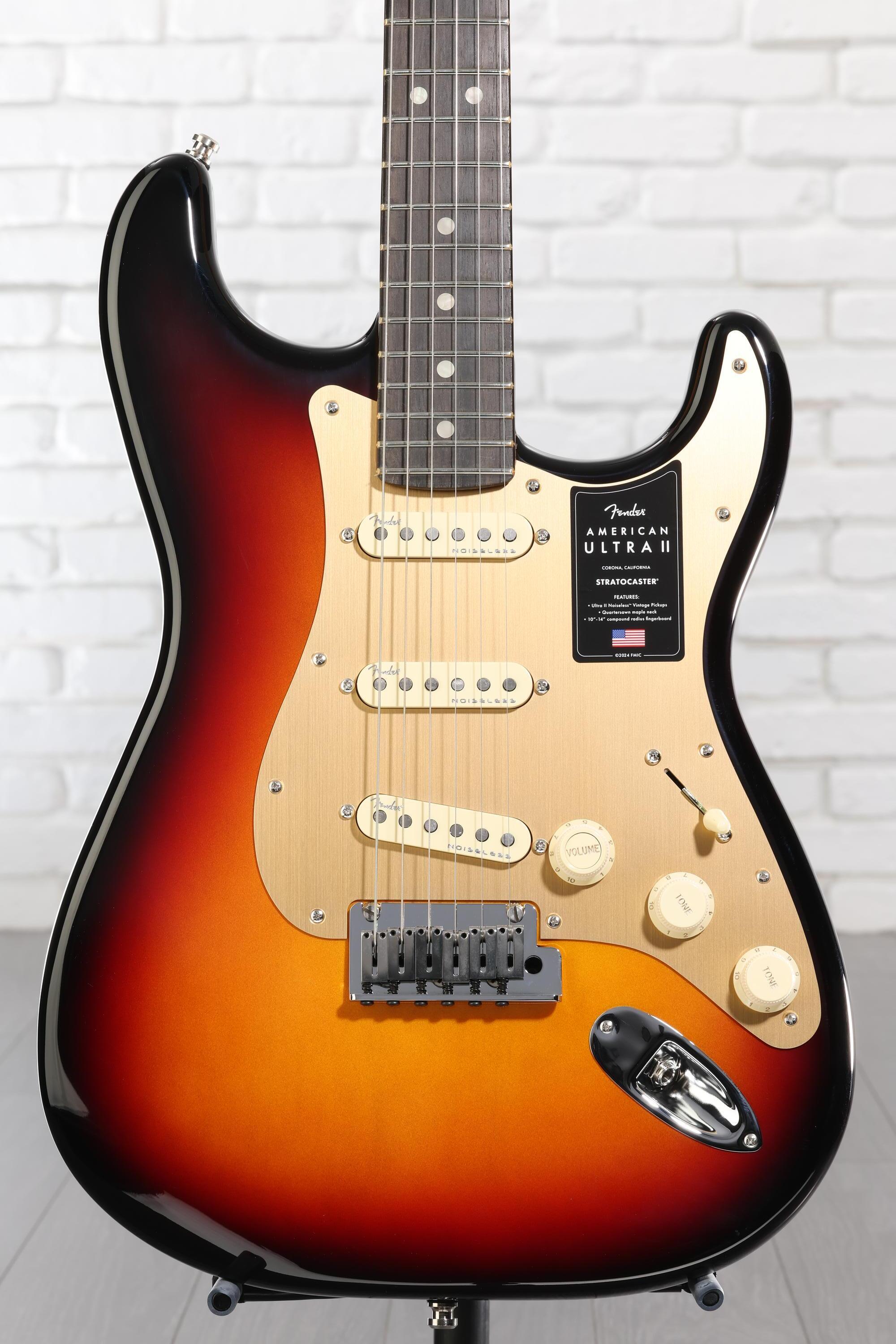 Fender American Ultra II Stratocaster Electric Guitar - Ultraburst