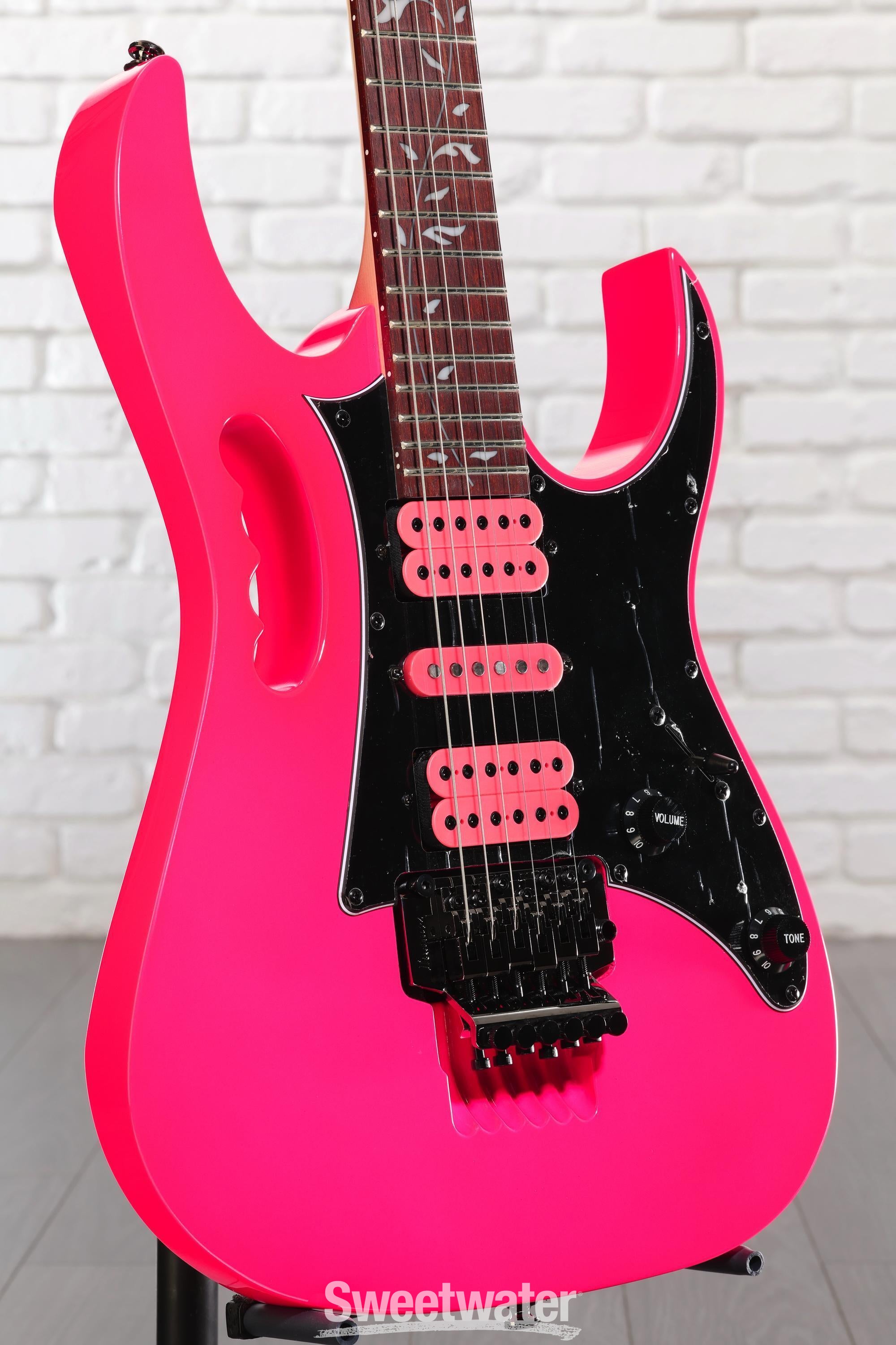 Ibanez Steve Vai Signature JEMJRSP - Pink Reviews | Sweetwater