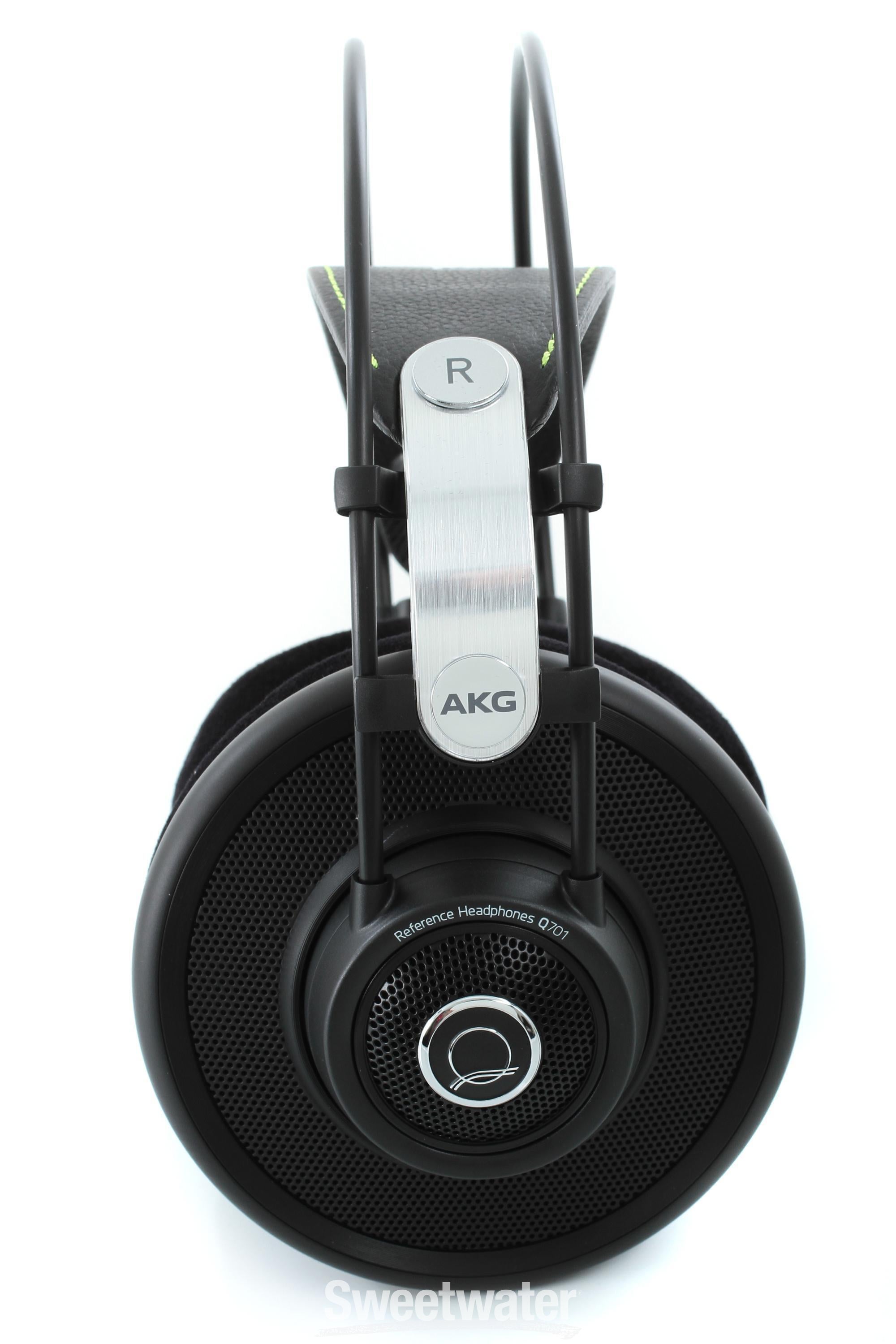 AKG Quincy Jones Q701 Stereo Headphones, Black - Semi-open