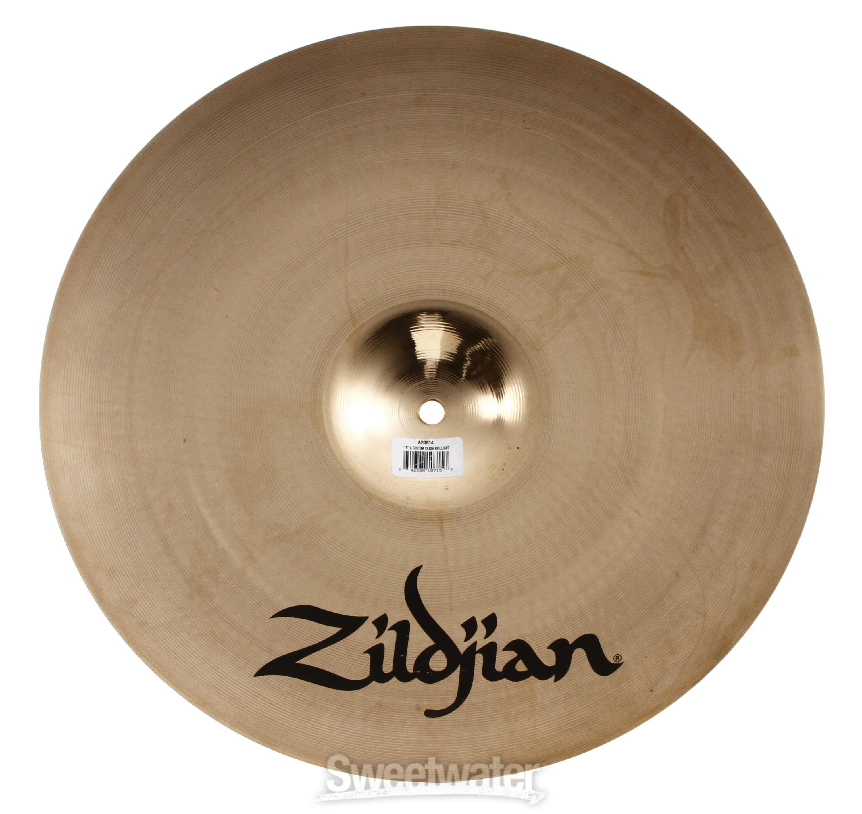 Zildjian 16 inch A Custom Crash Cymbal | Sweetwater