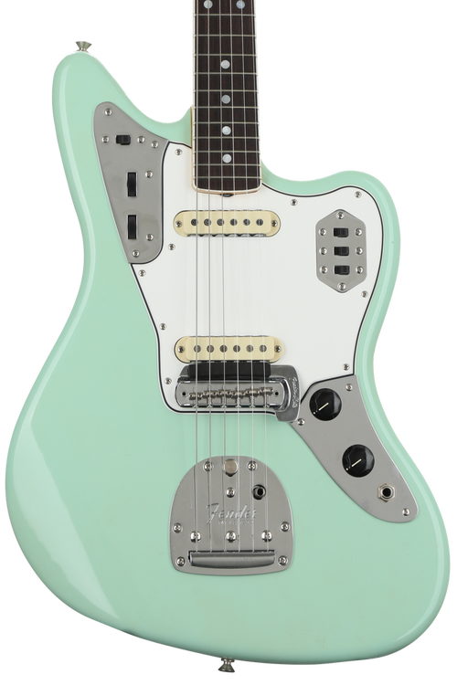 Fender Custom Shop 1964 Time Machine Lush Closet Classic Jaguar - Aged Surf  Green