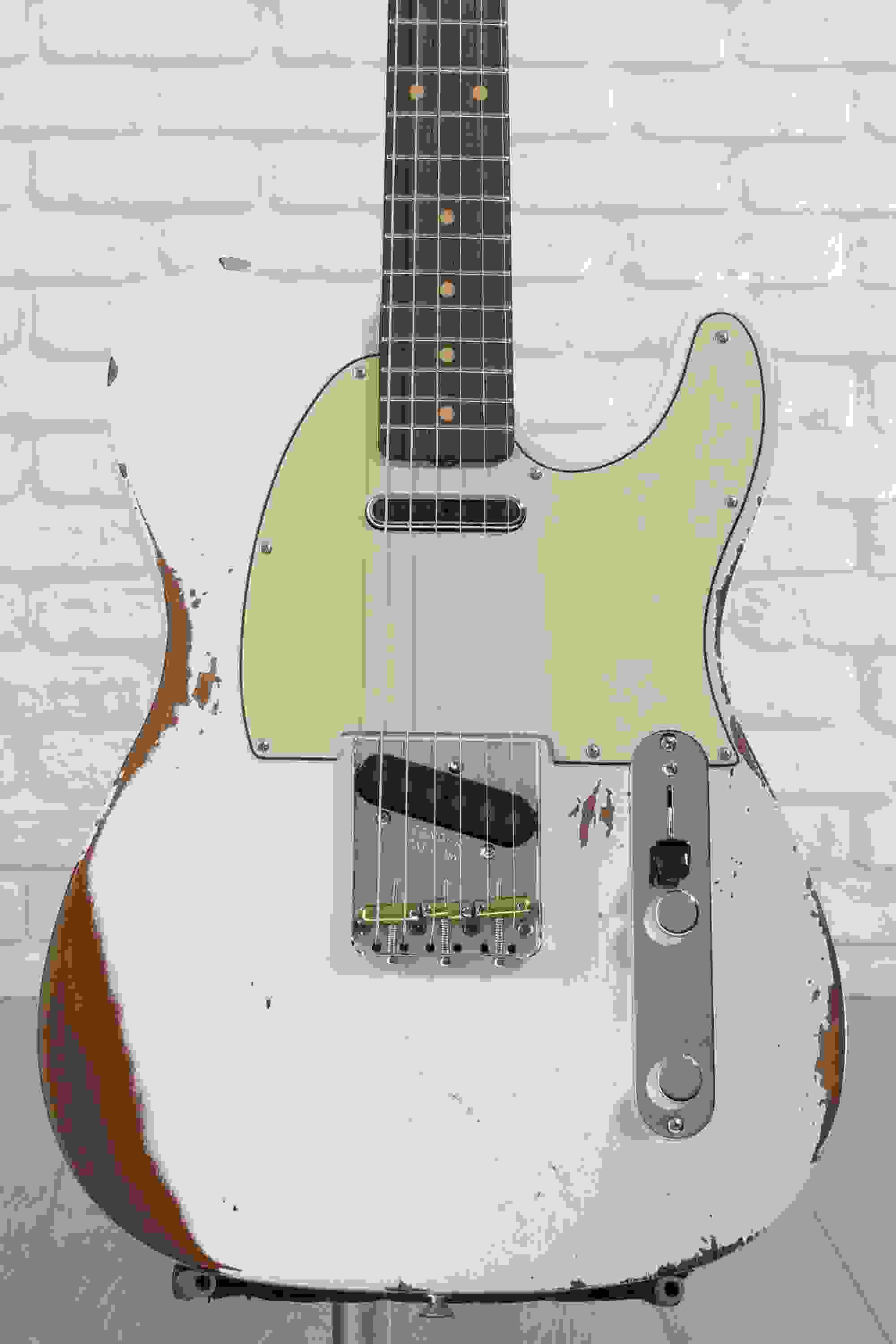 Fender Custom Shop GT11 1963 Relic Telecaster - Aged Sonic Blue - Sweetwater Exclusive