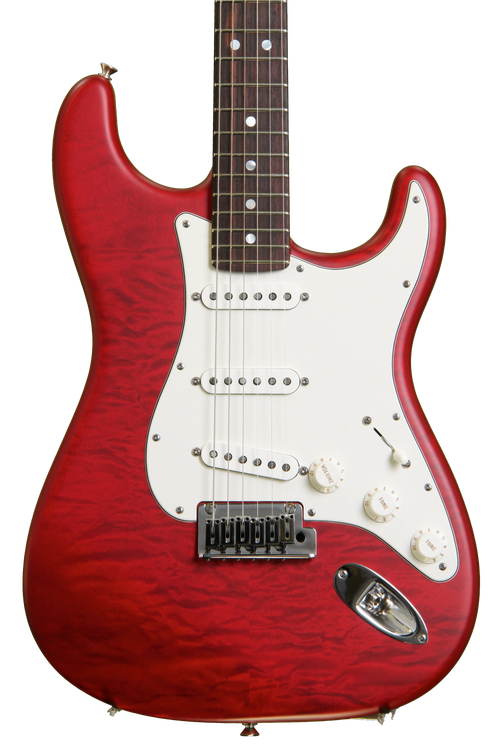 FENDER USA CustomShop Custom Deluxeストラト Fender Custom Shop 2014 Custom Deluxe Stratocaster - Candy